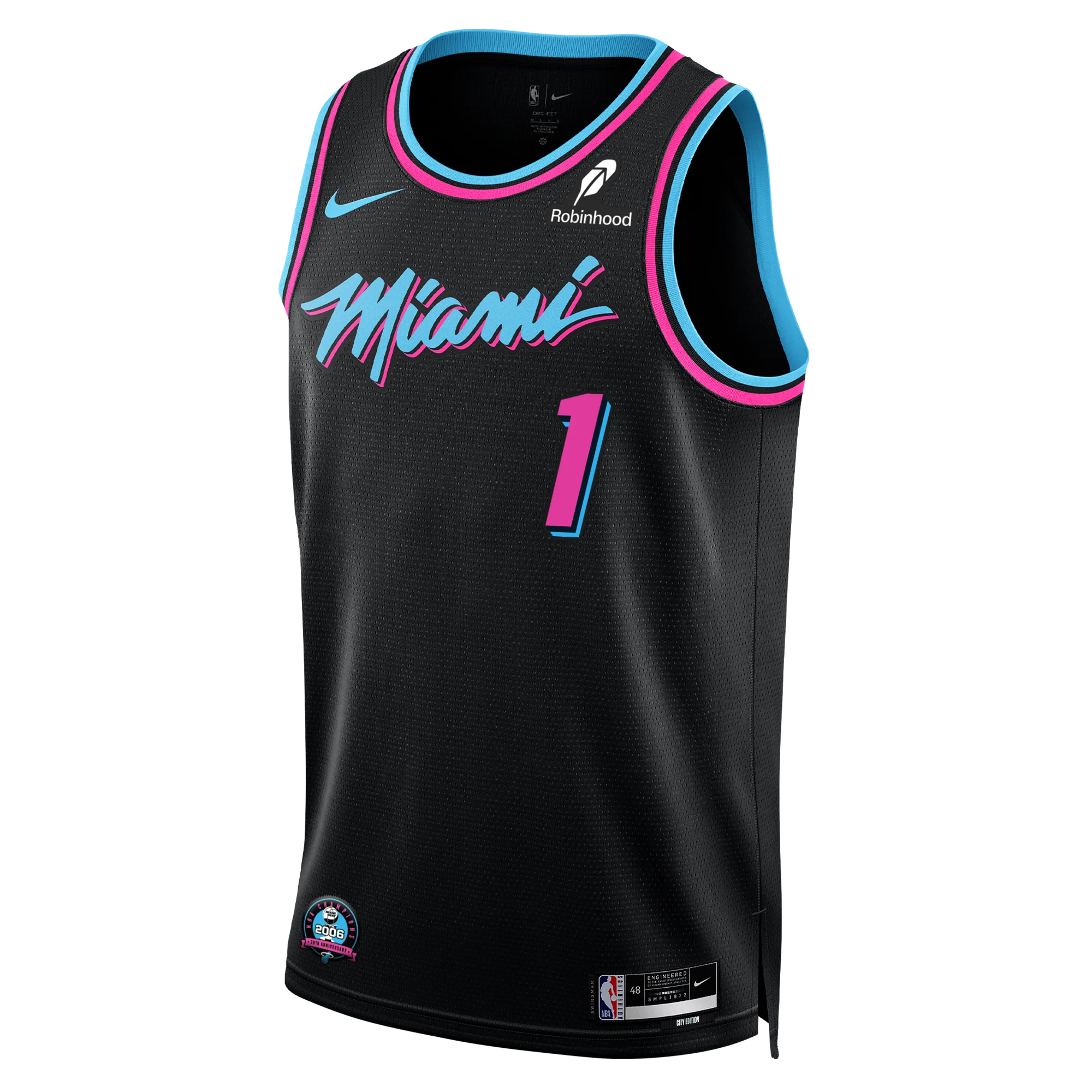 #1 Mom Nike Original Vice Nights Swingman Jersey - Image 2