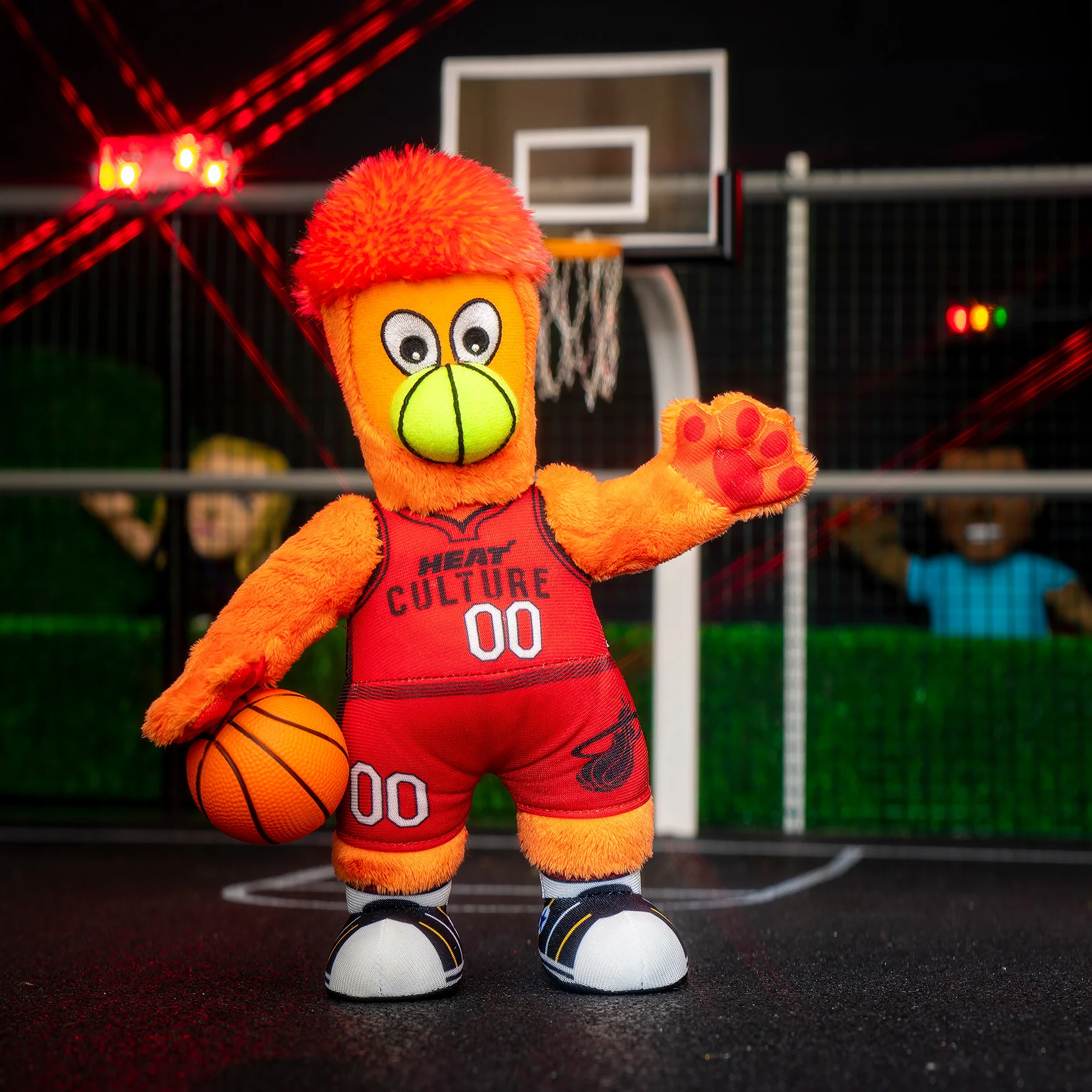 Burnie HEAT Culture: Blood Red 10" Plush - Image 4