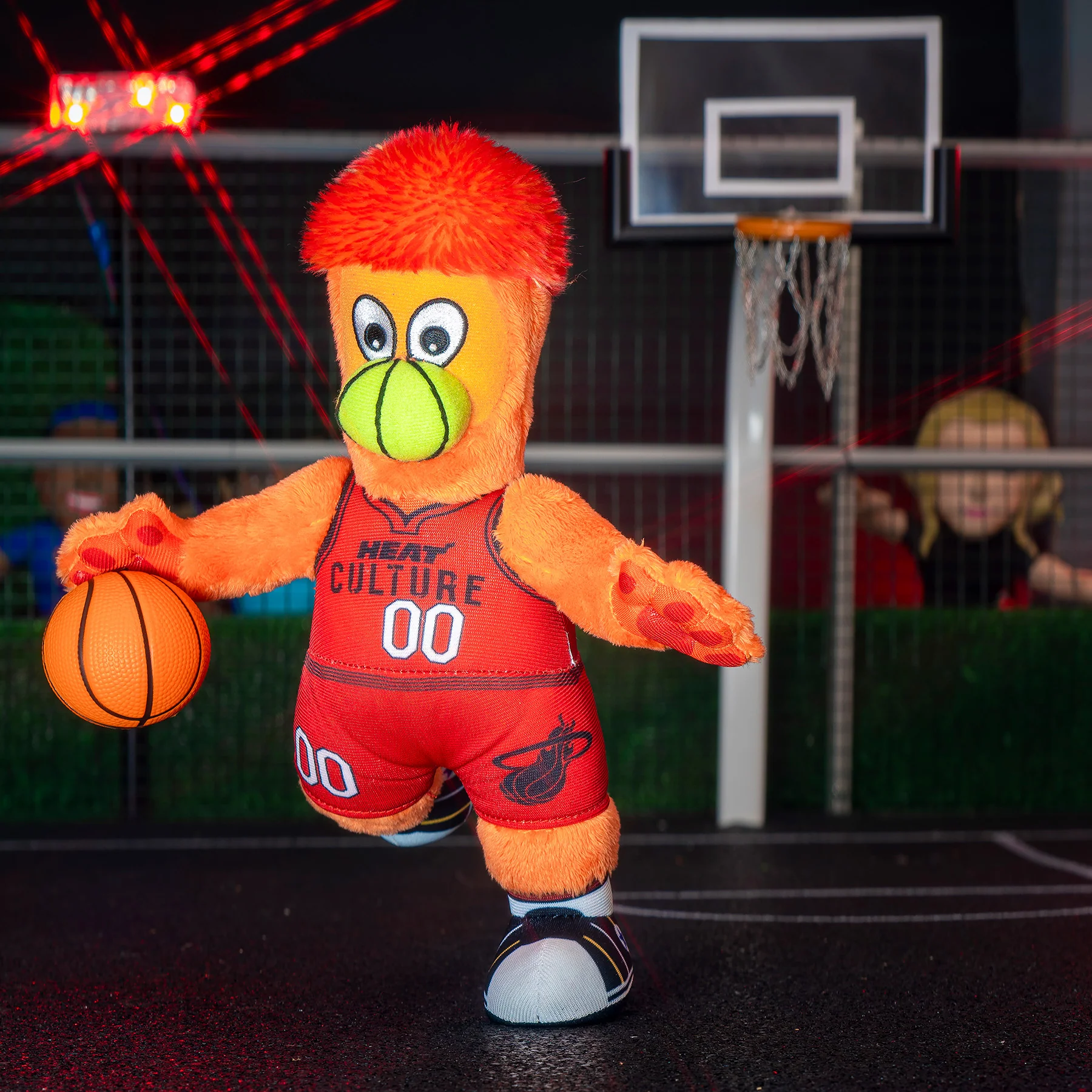 Burnie HEAT Culture: Blood Red 10" Plush - Image 6