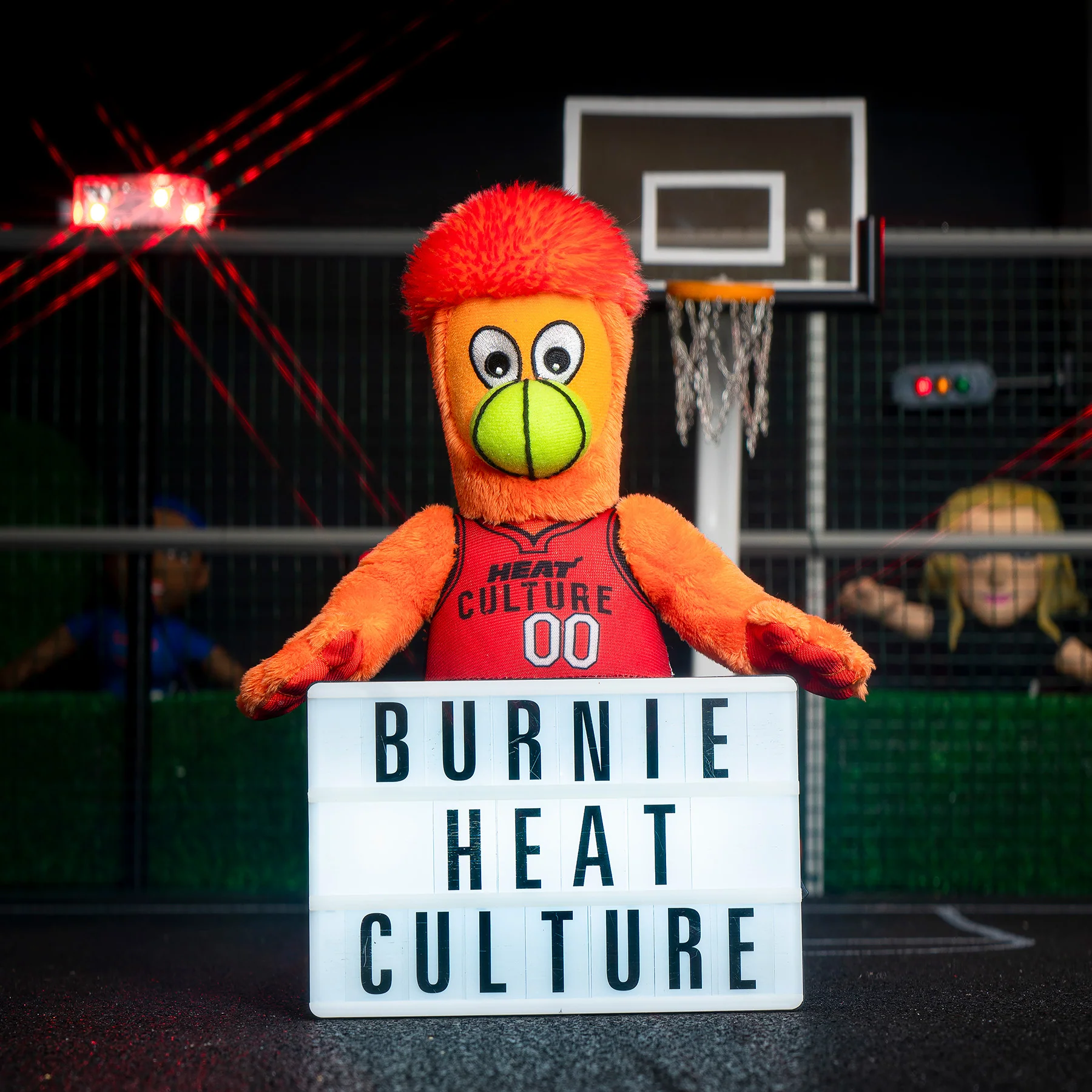 Burnie HEAT Culture: Blood Red 10" Plush - Image 9