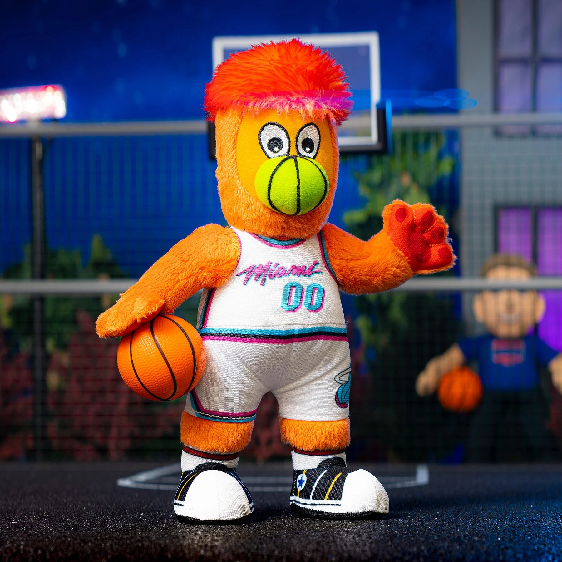 Burnie Miami HEAT Original Vice 10" Plush - Image 4