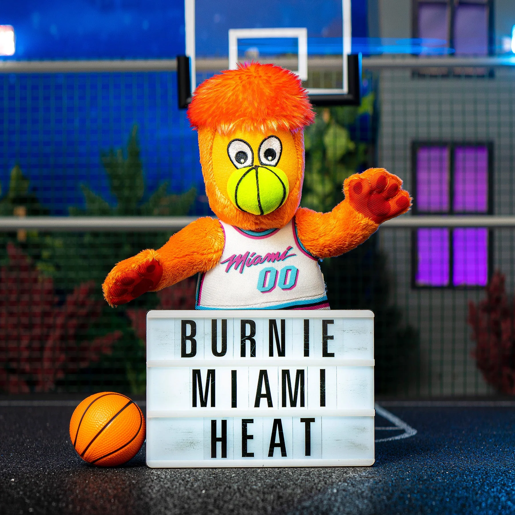 Burnie Miami HEAT Original Vice 10" Plush - Image 6