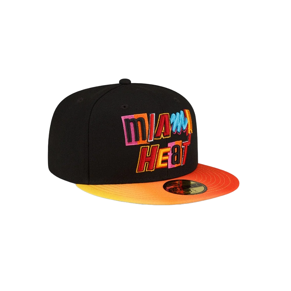 Court Culture Miami Mashup Vol. 2 Gradient Fitted Hat - Image 3
