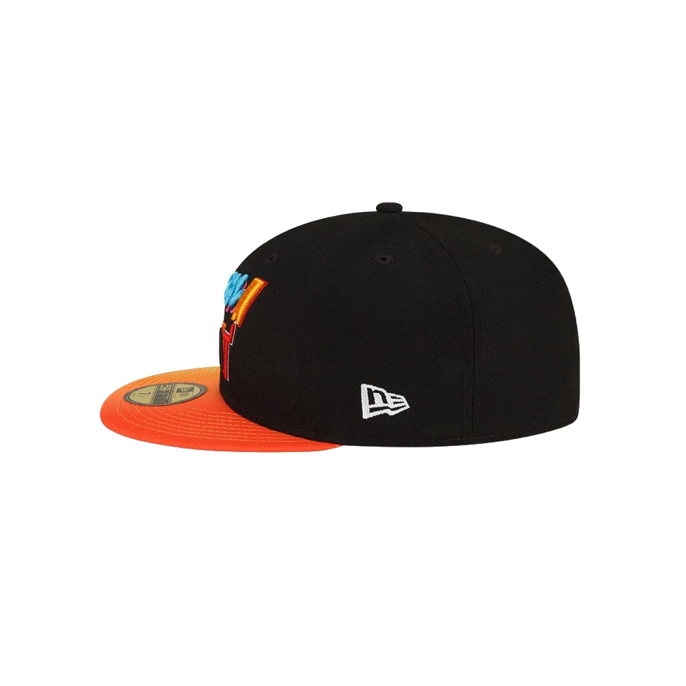 Court Culture Miami Mashup Vol. 2 Gradient Fitted Hat - Image 4