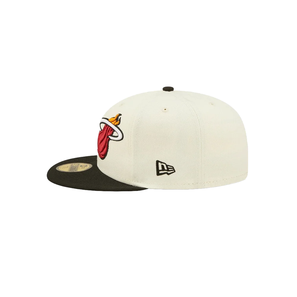 New Era Miami HEAT 2022 Draft Fitted Hat - Image 4