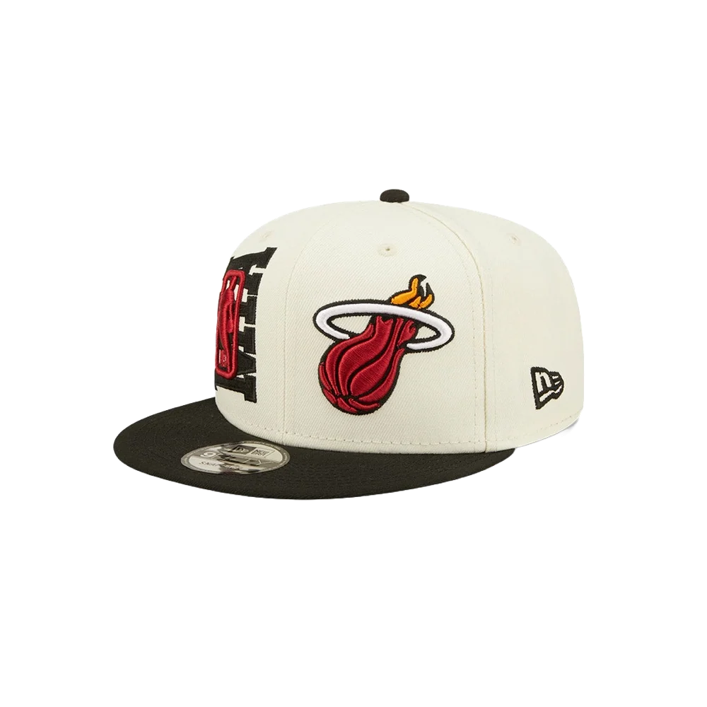 New Era Miami HEAT 2022 Draft Snapback - Image 3