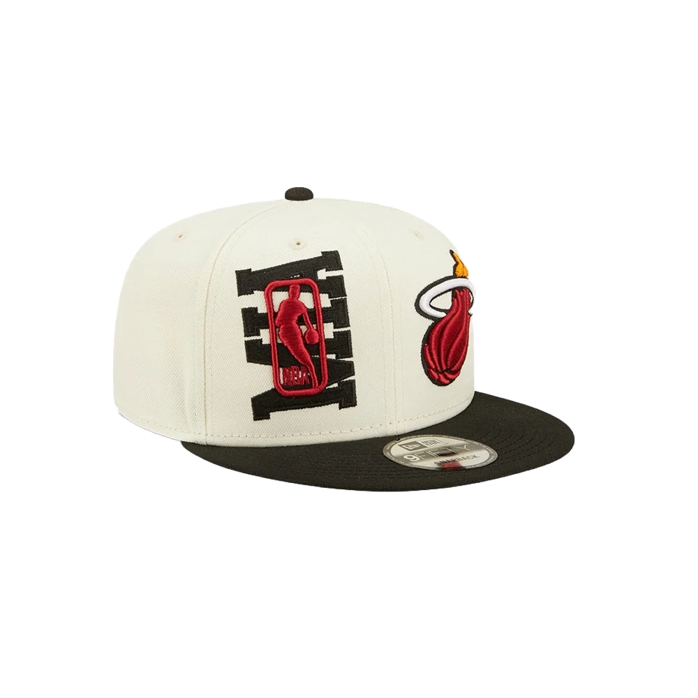 New Era Miami HEAT 2022 Draft Snapback - Image 5