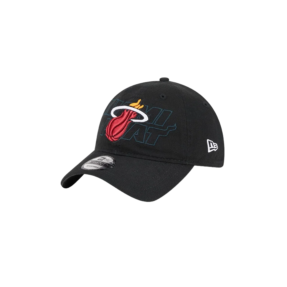 New Era Miami HEAT 2023 Draft Dad Hat - Image 3
