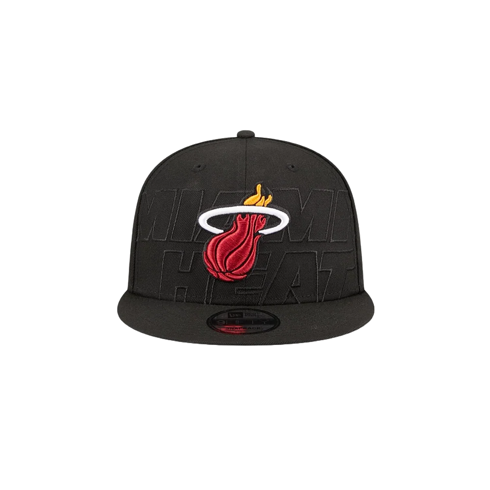 New Era Miami HEAT 2023 Draft Snapback