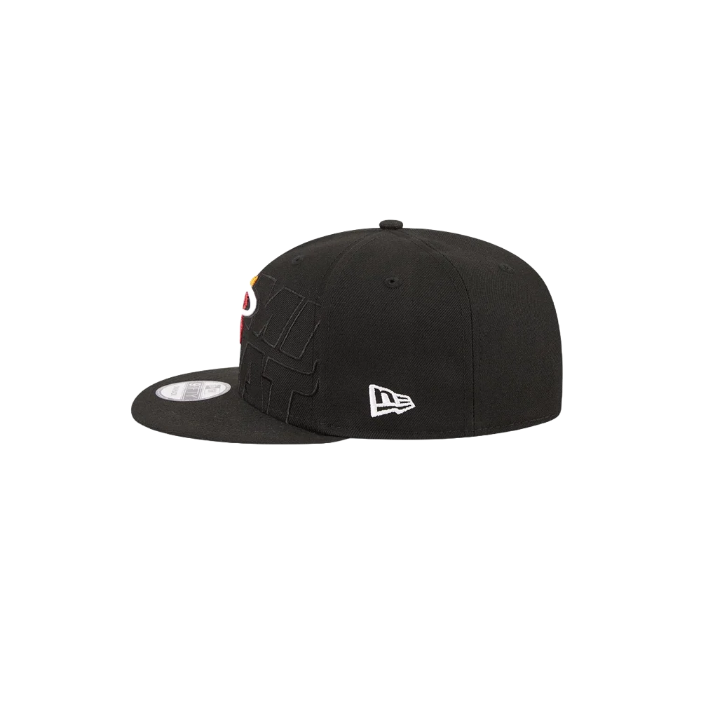 New Era Miami HEAT 2023 Draft Snapback - Image 4