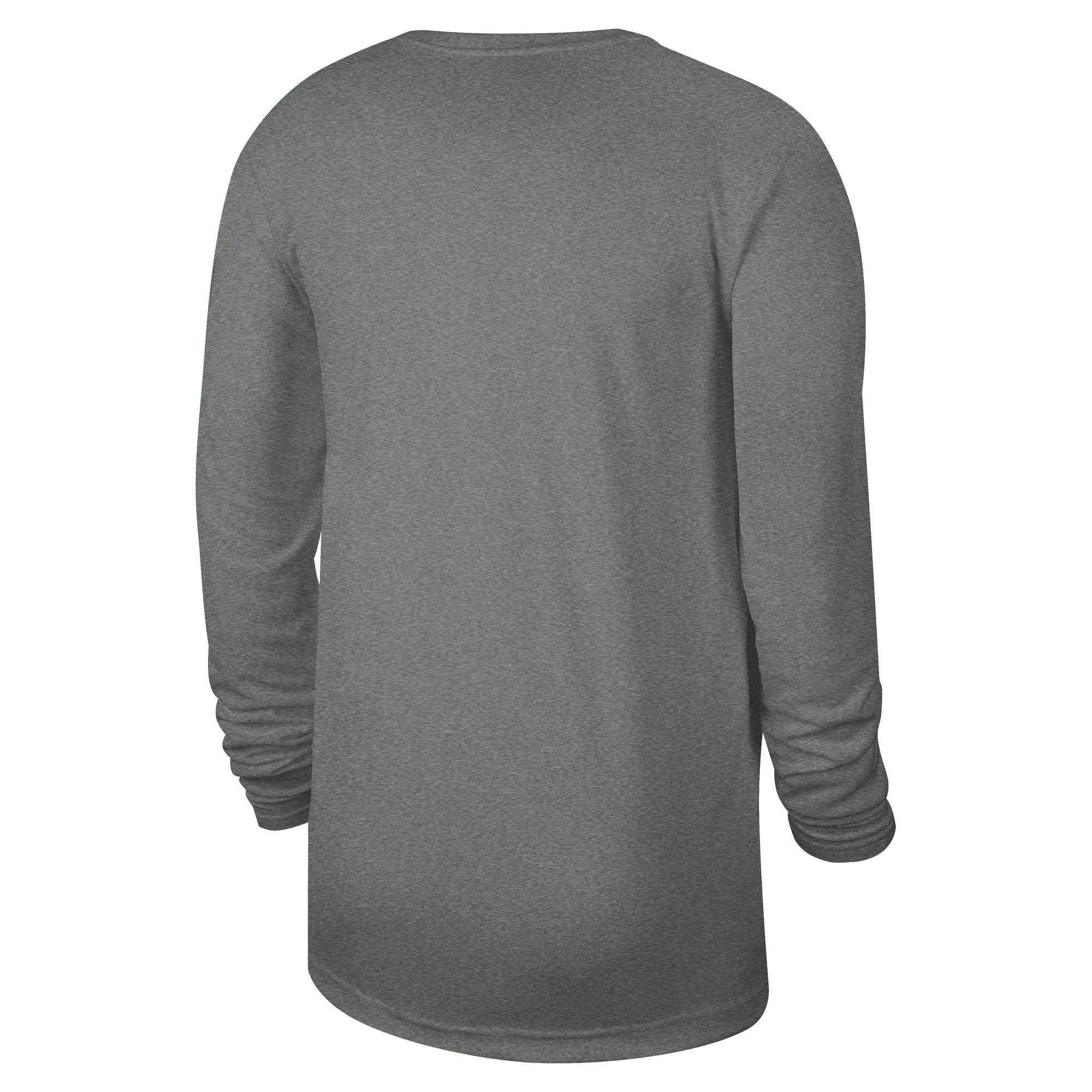 Nike Miami HEAT 2023-24 On-Court Grey Practice Long Sleeve Tee - Image 2