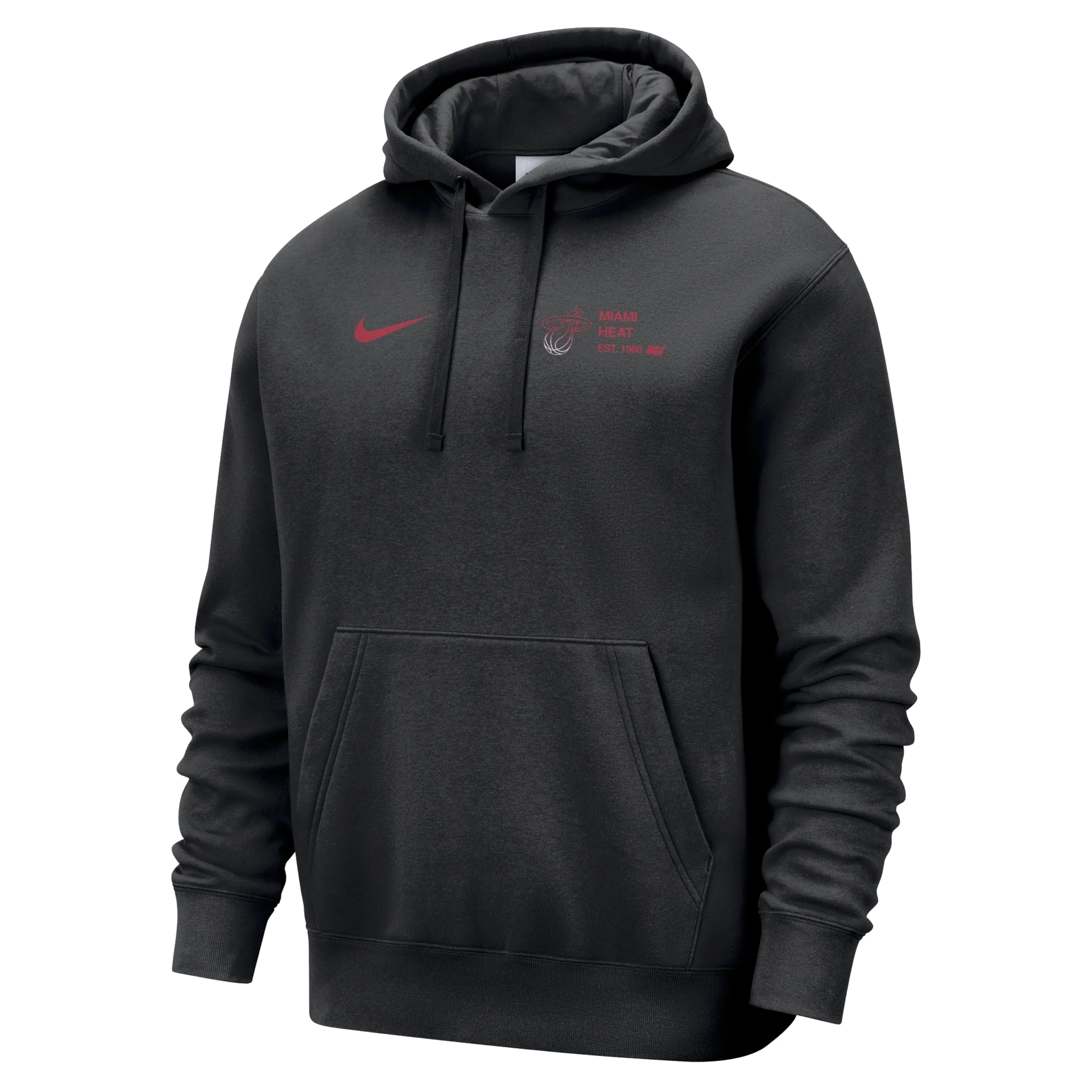 Nike Miami HEAT Club Pullover Logo Hoodie