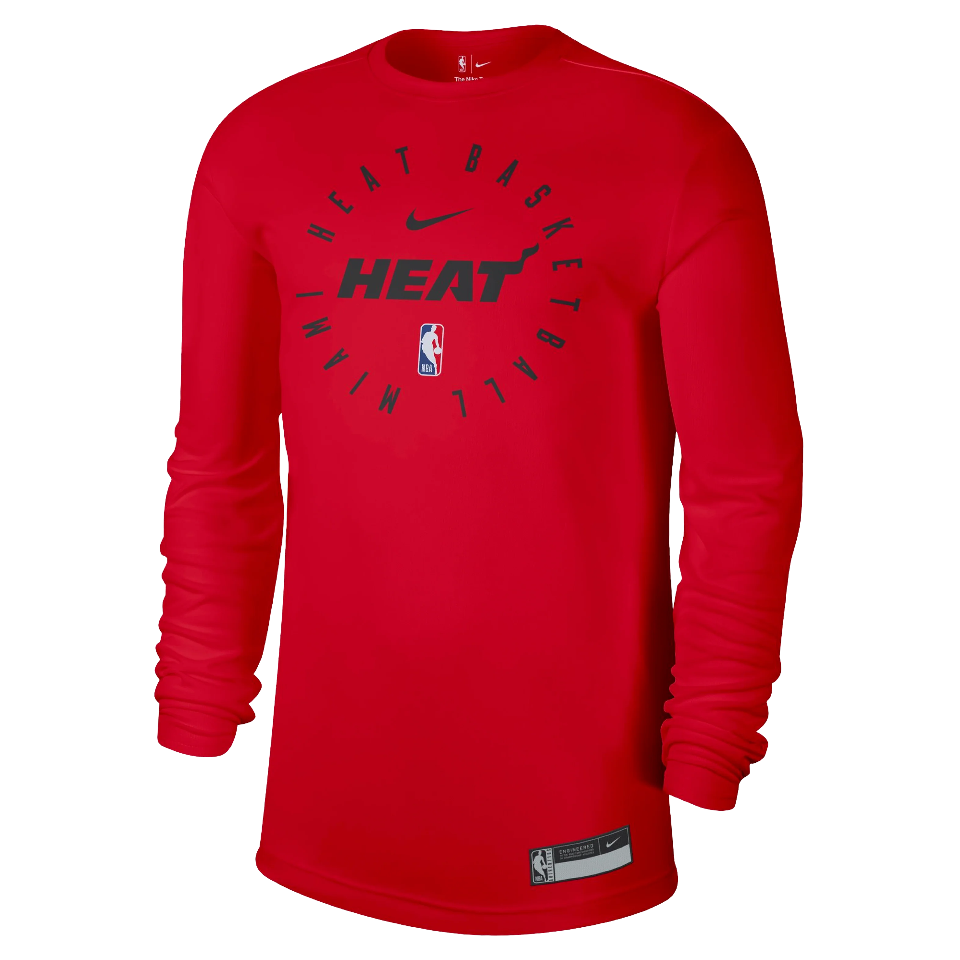Nike HEAT Culture: Blood Red Long Sleeve Practice Tee