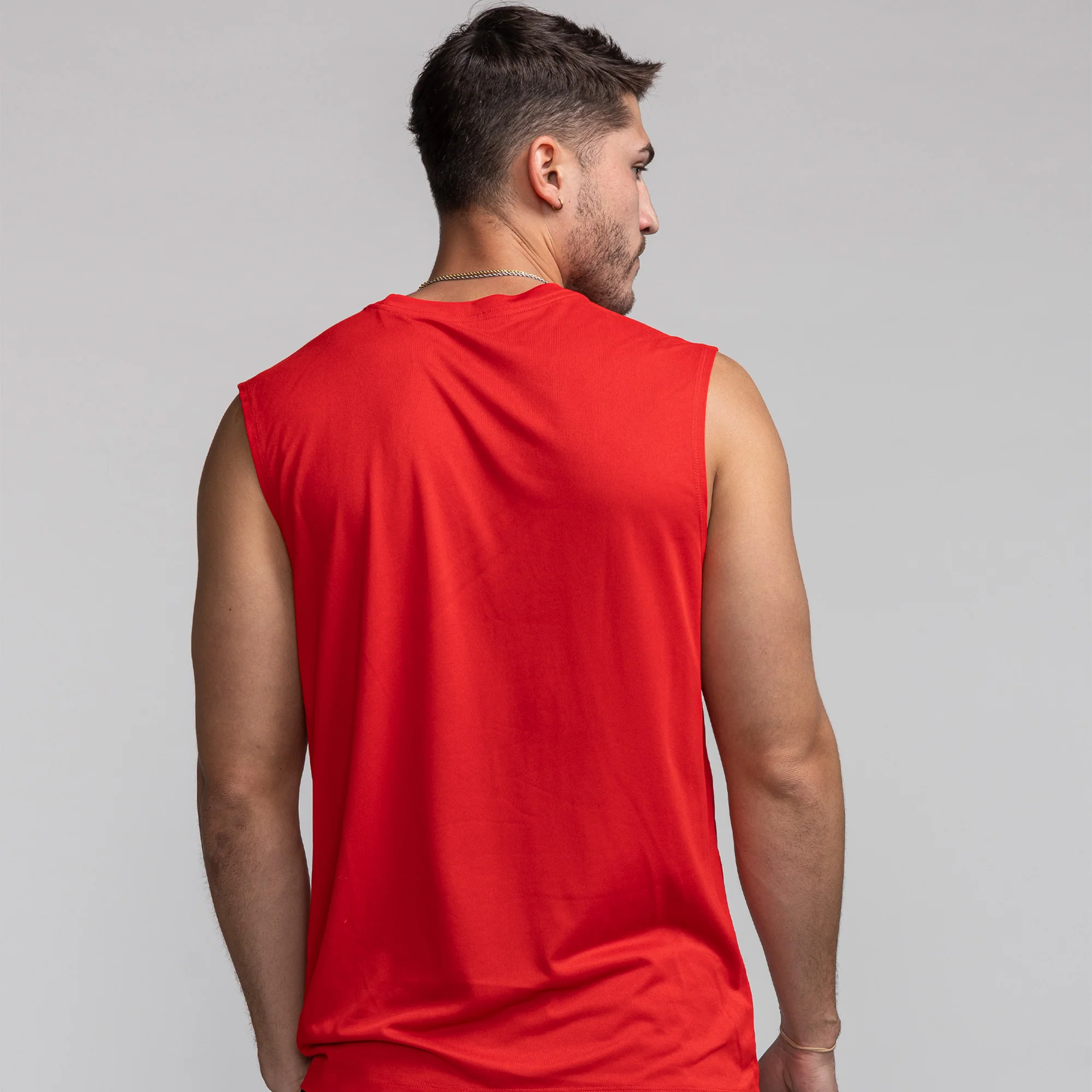 Nike HEAT Culture: Blood Red Wordmark Tank - Image 2