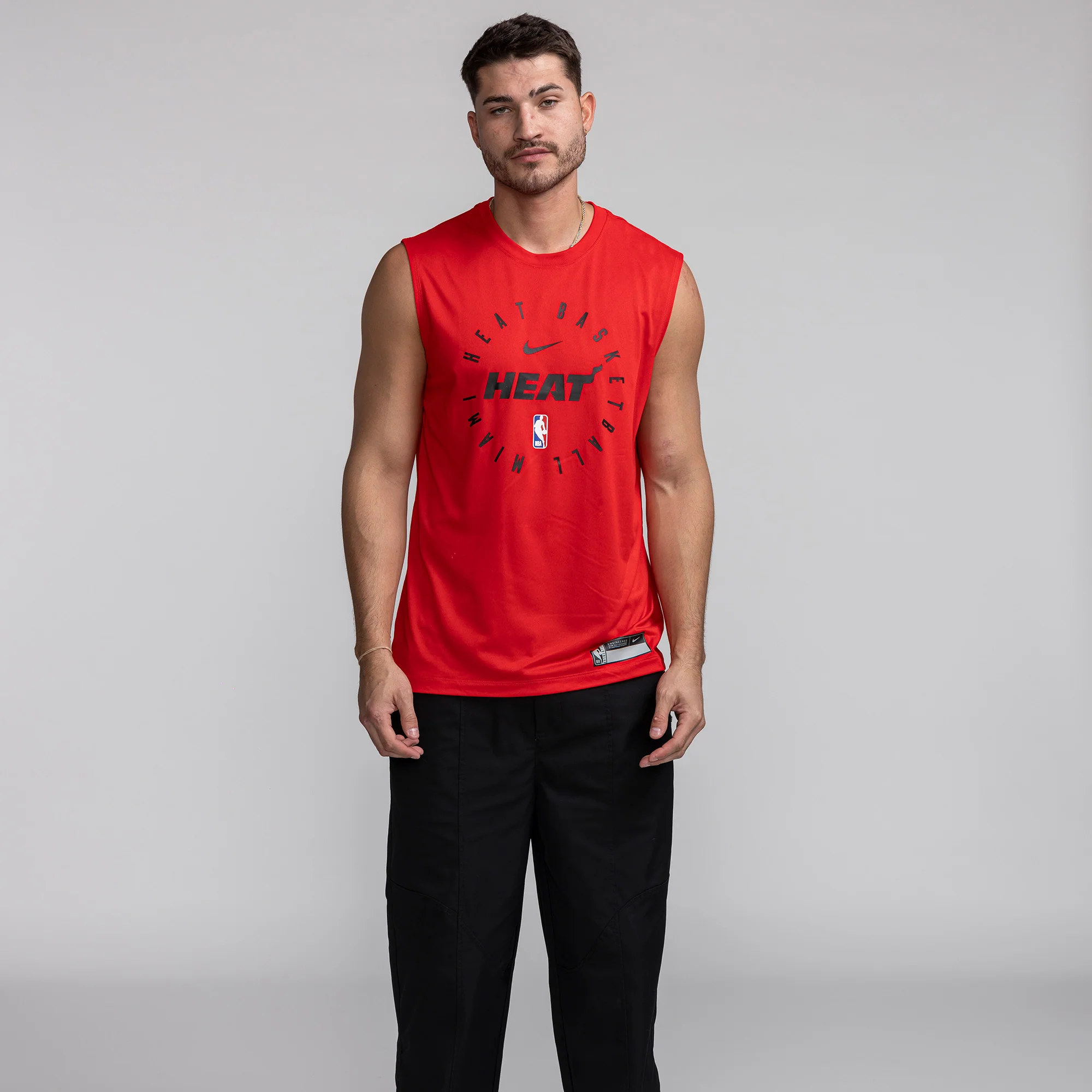 Nike HEAT Culture: Blood Red Wordmark Tank - Image 3