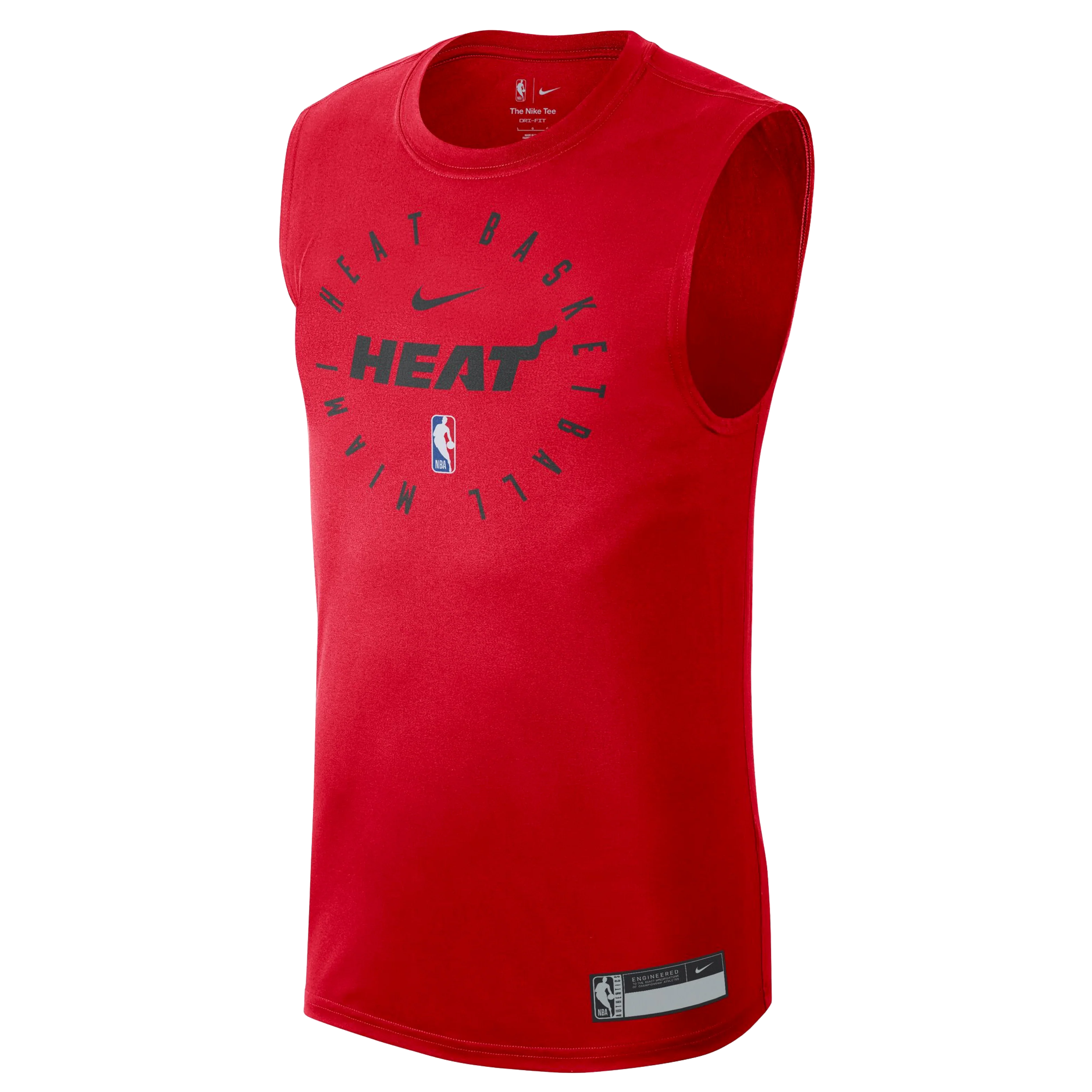 Nike HEAT Culture: Blood Red Wordmark Tank - Image 5