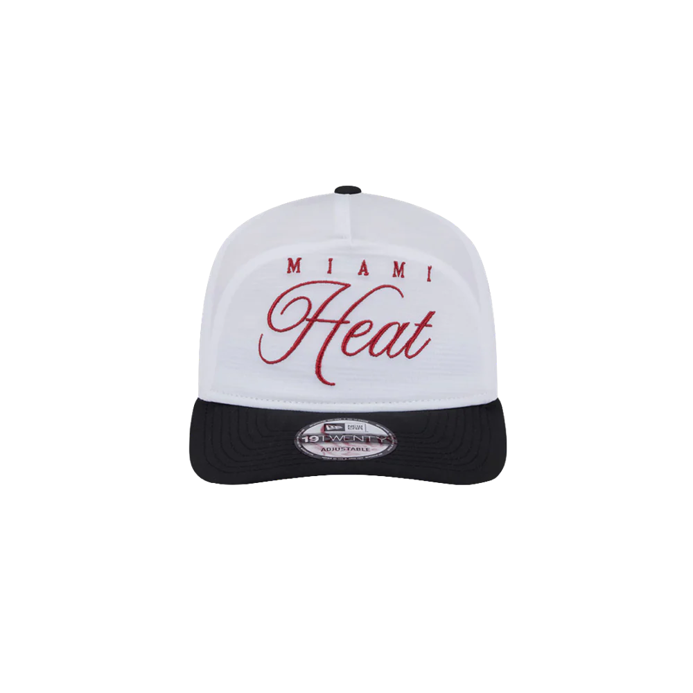New Era Miami HEAT 2025 Draft Golfer Hat