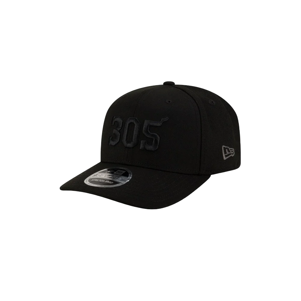 Court Culture 305 Snapback - Miami Black - Image 4