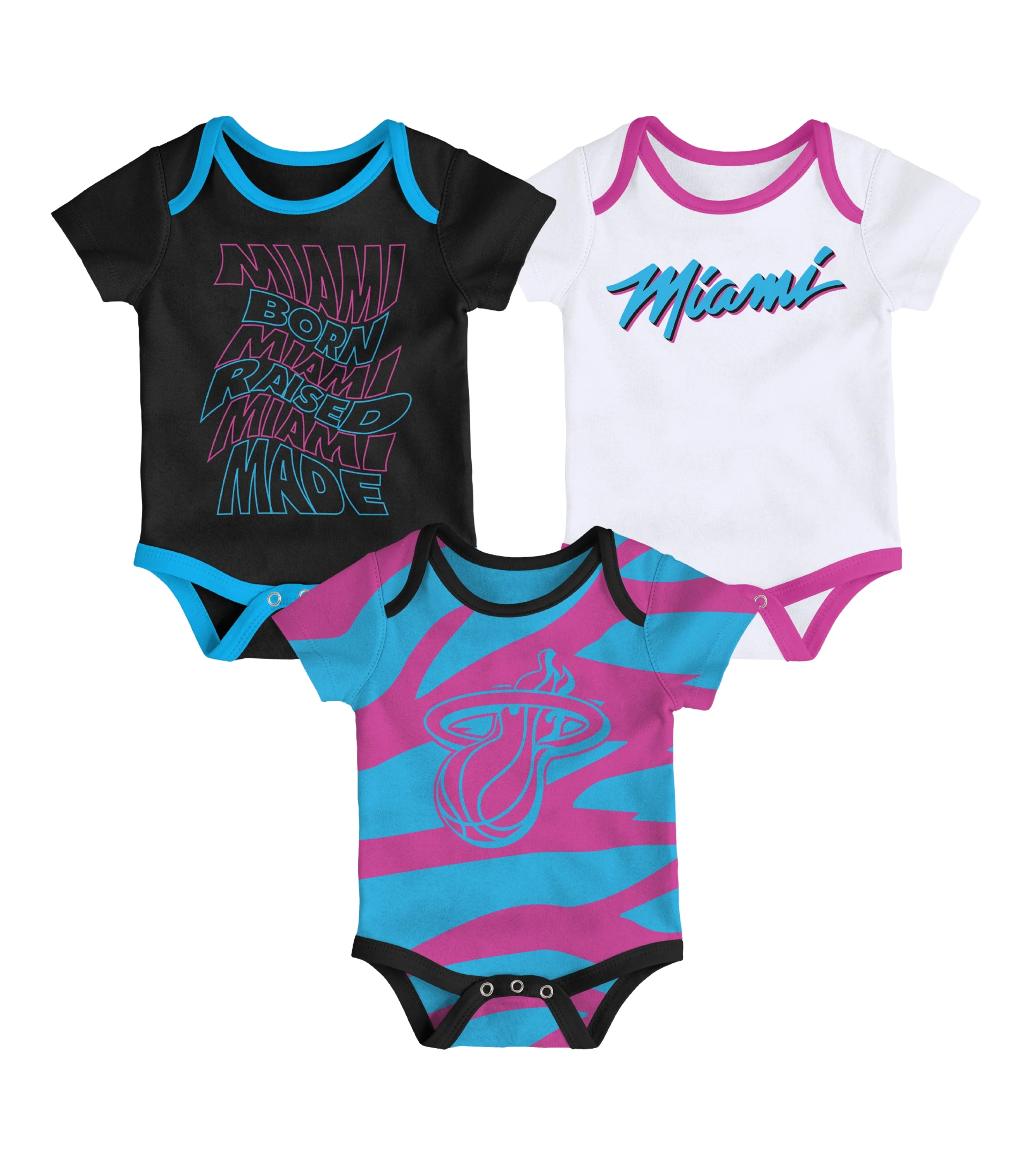 Court Culture Original Vice Newborn Creeper 3-Pack