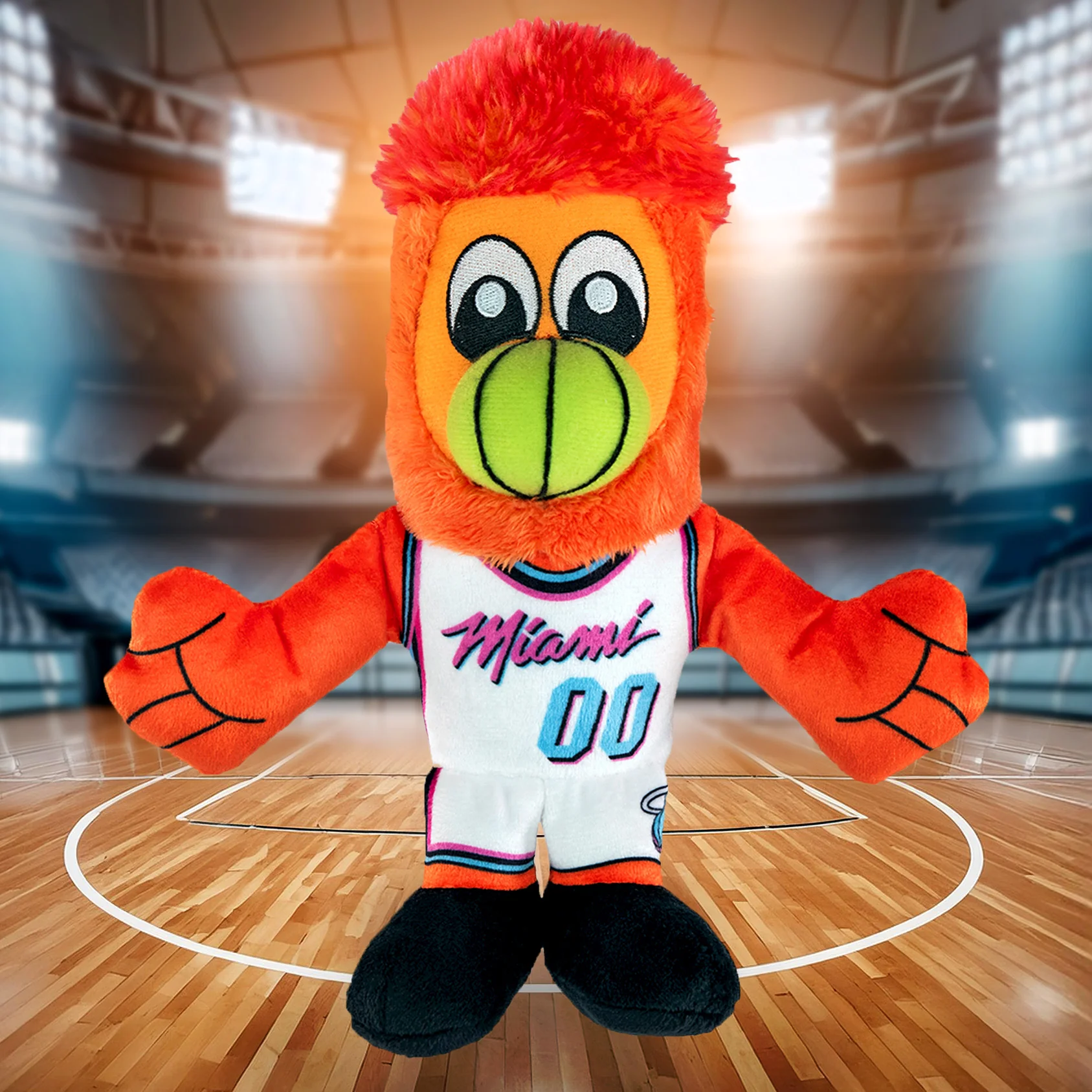 Burnie Miami HEAT Original Vice 8" Chibi Plush - Image 5