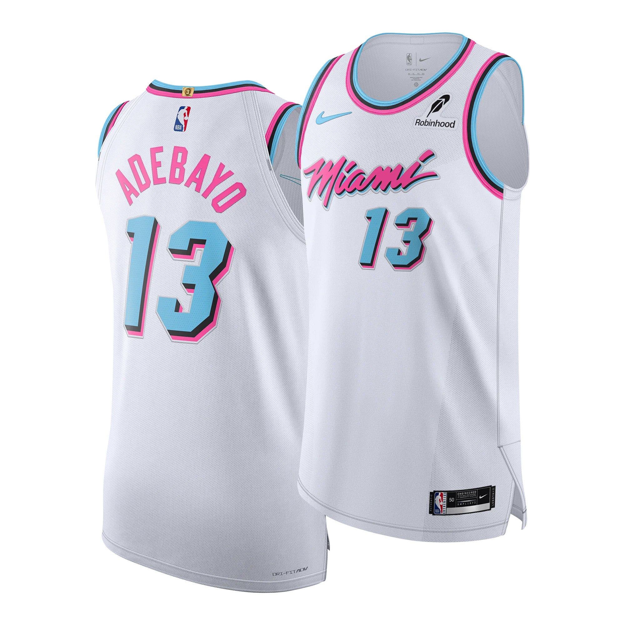 Bam Adebayo Nike Original Vice Authentic Jersey - Image 3