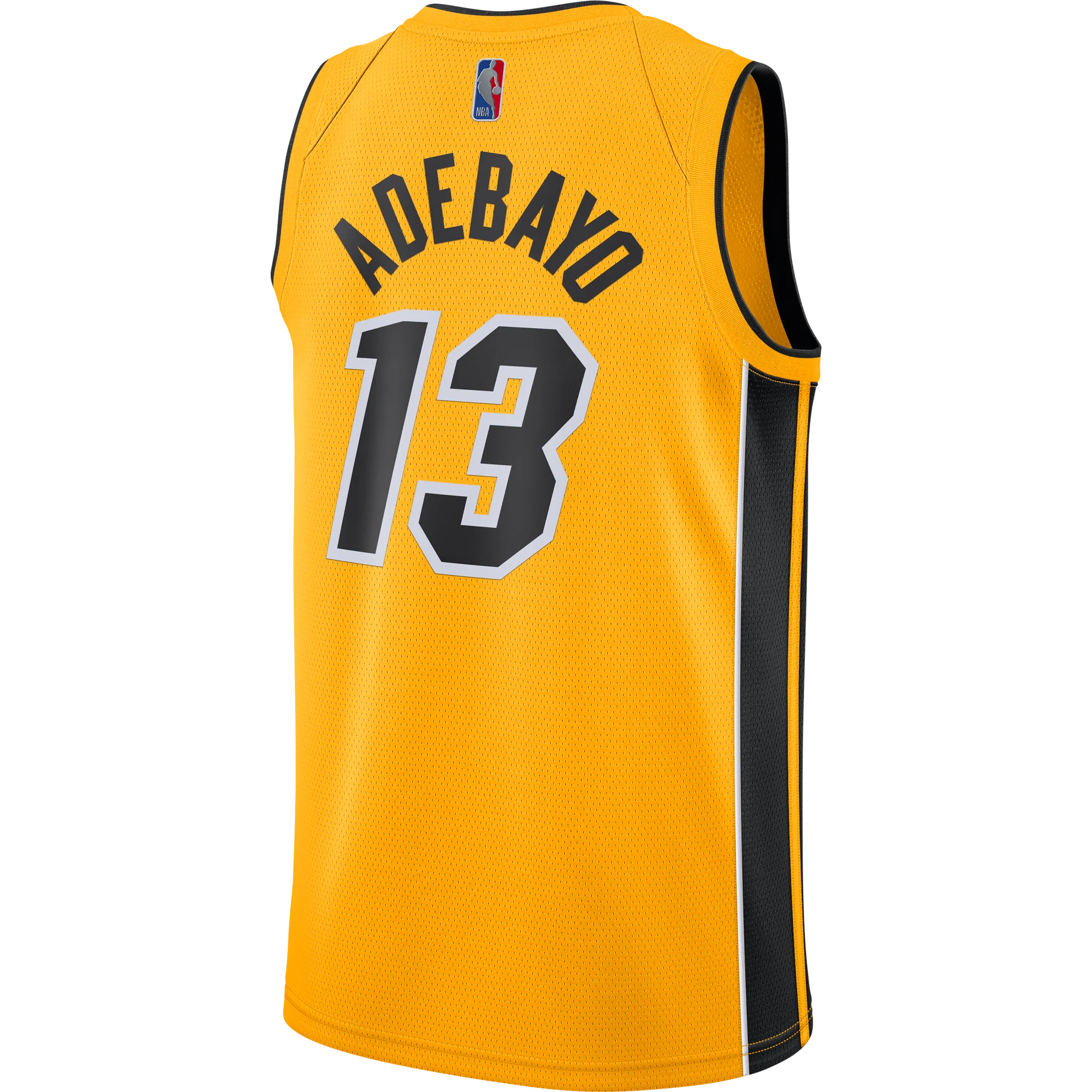 Bam Adebayo Nike Trophy Gold Swingman Jersey - Image 2