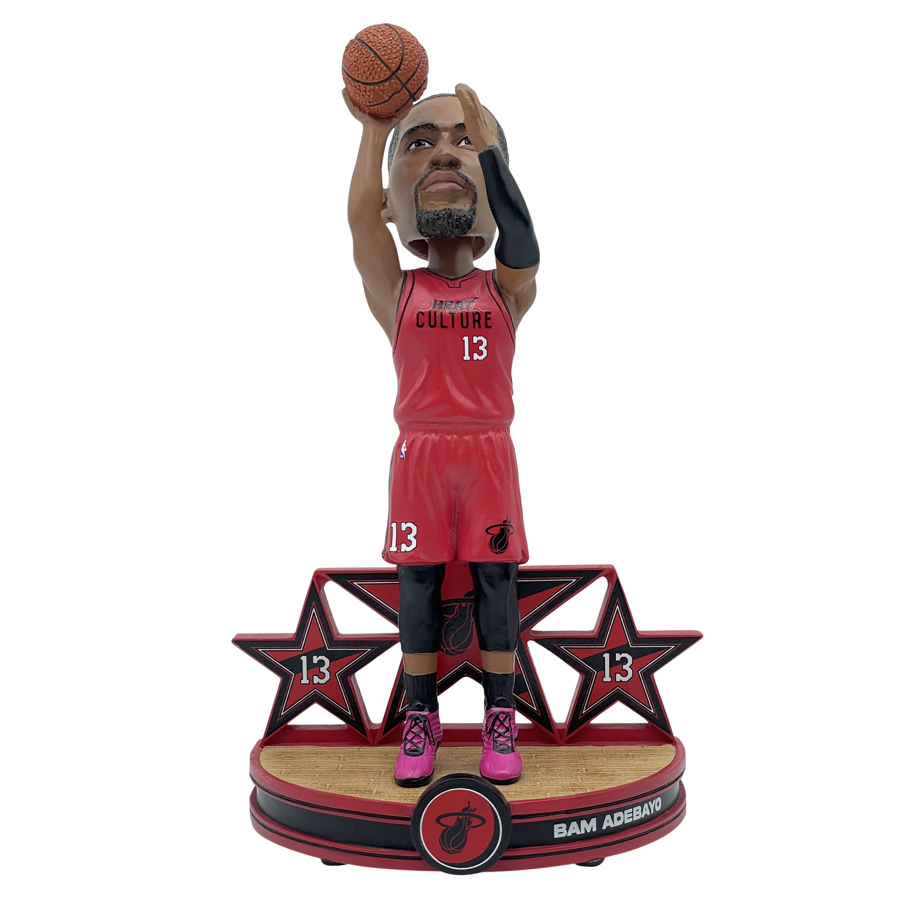 Bam Adebayo HEAT Culture: Blood Red Bobblehead