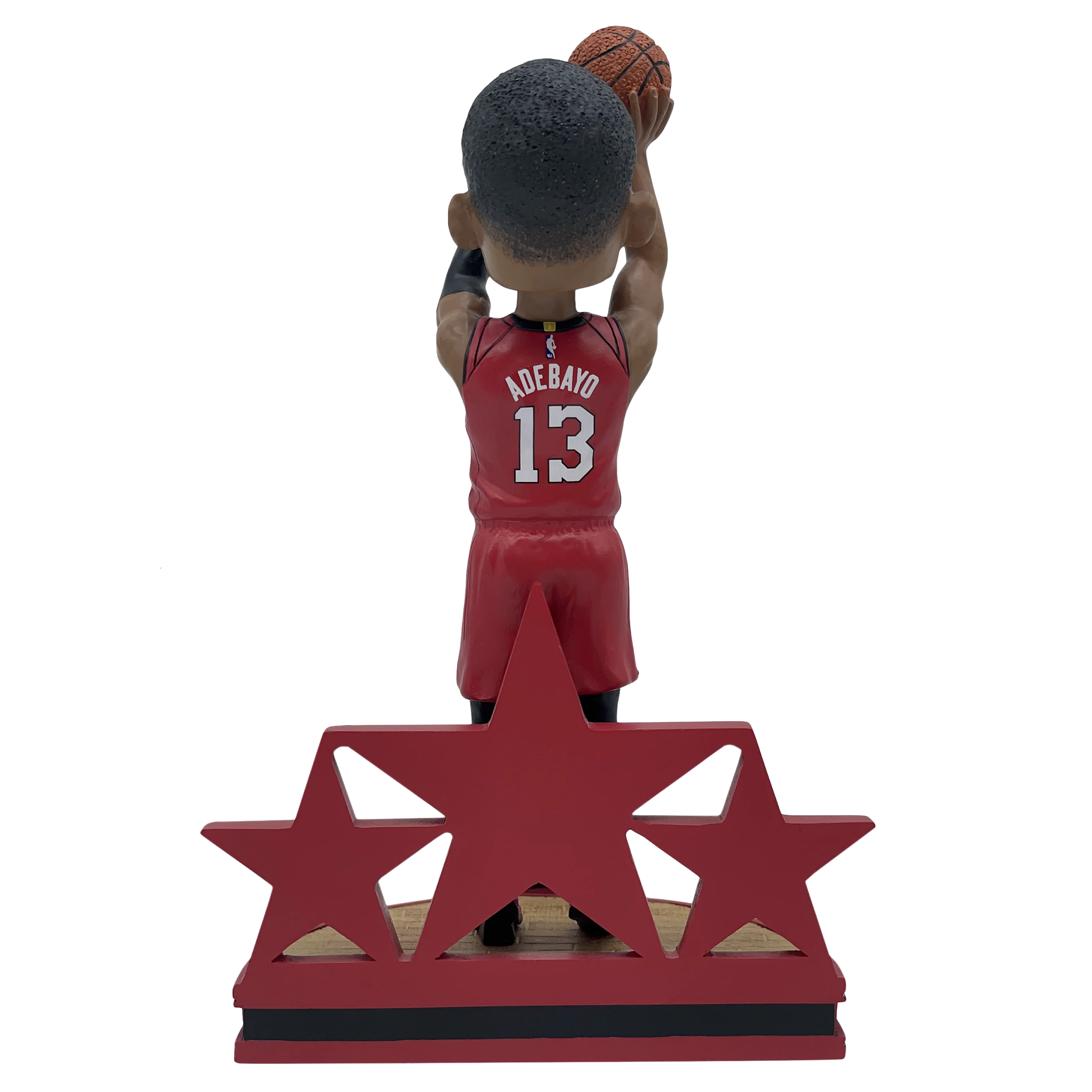 Bam Adebayo HEAT Culture: Blood Red Bobblehead - Image 2
