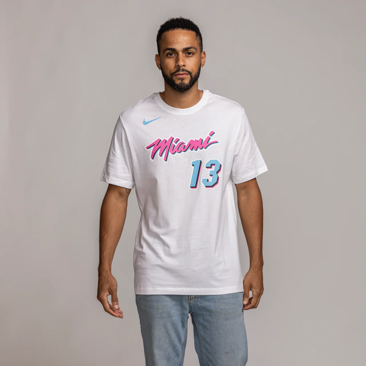 Bam Adebayo Nike Original Vice Name & Number Tee - Image 4