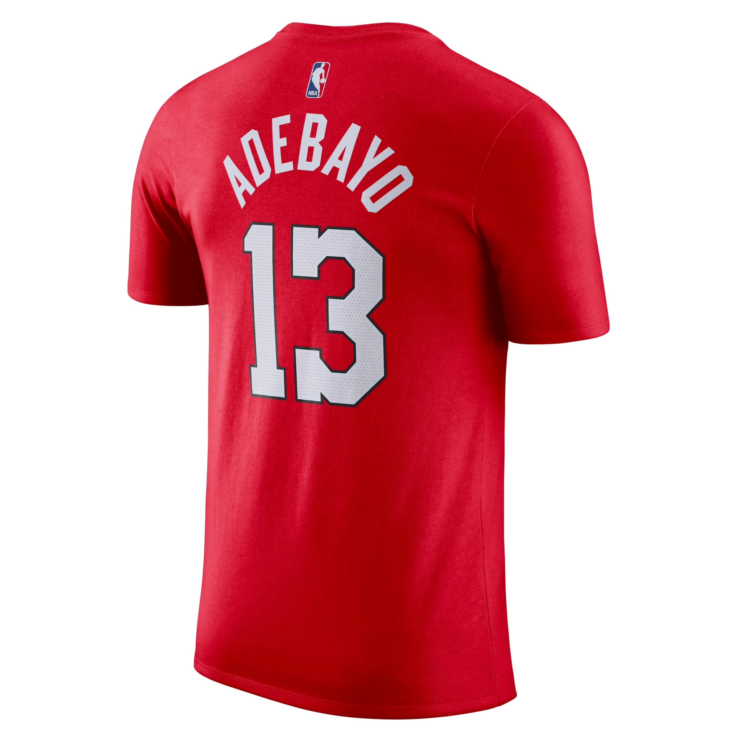 Bam Adebayo Nike HEAT Culture: Blood Red Name & Number Tee - Image 2