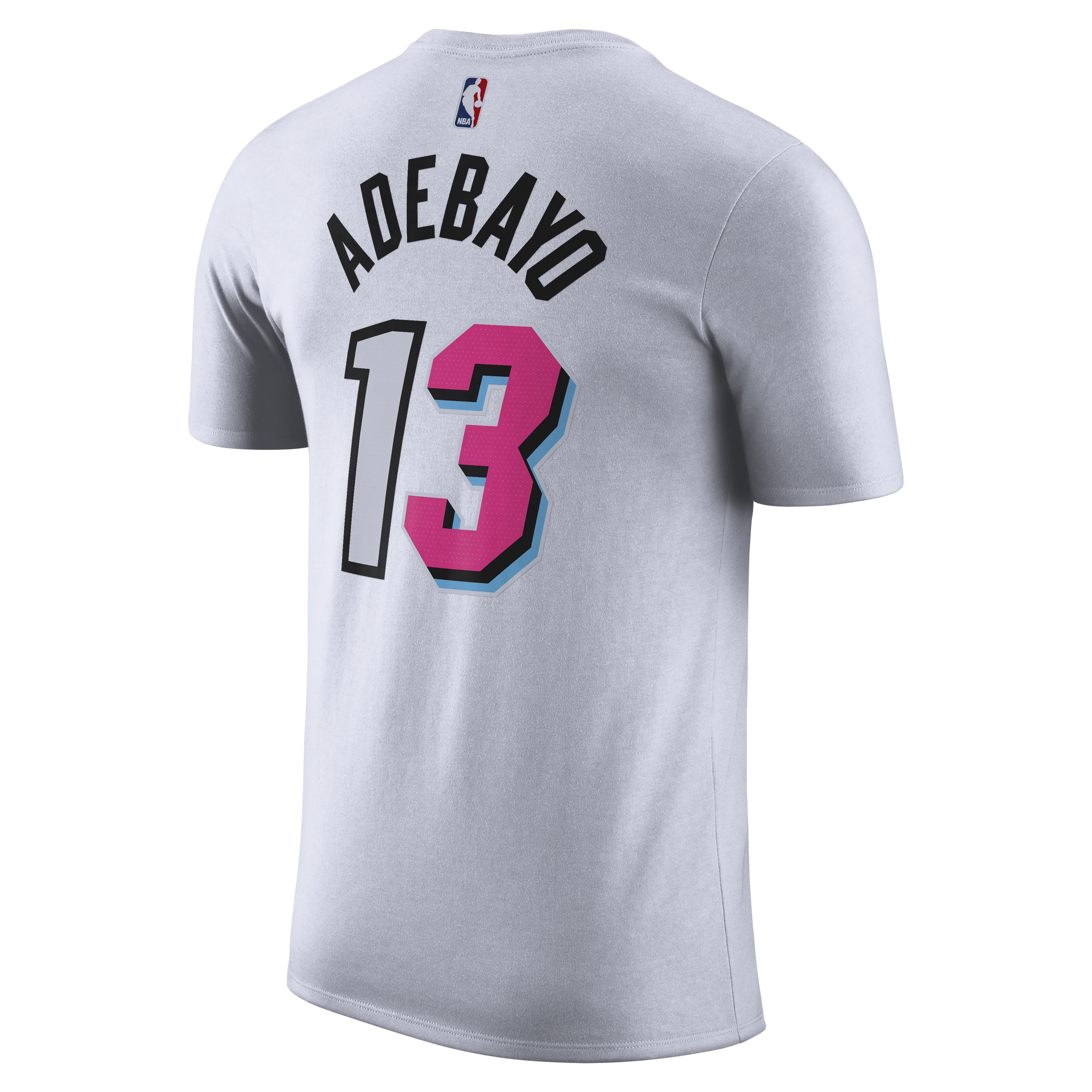 Bam Adebayo Nike Miami Mashup Vol. 2 Name & Number Tee - Image 2