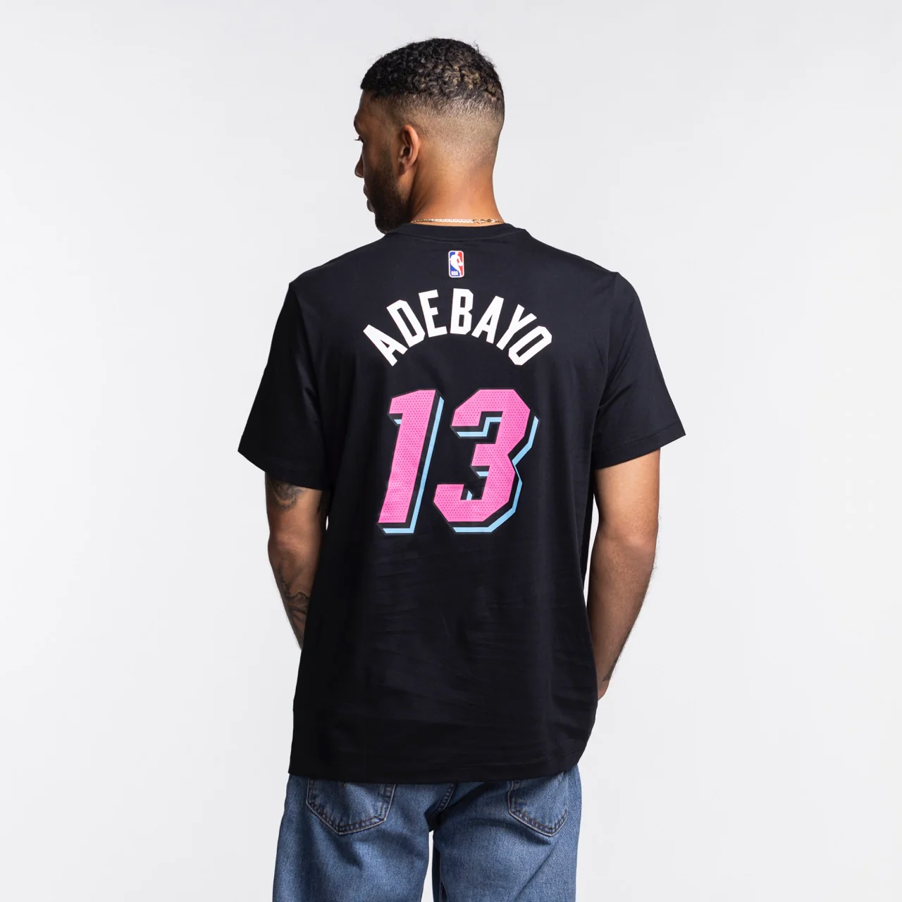 Bam Adebayo Nike Original Vice Nights Name & Number Tee - Image 4
