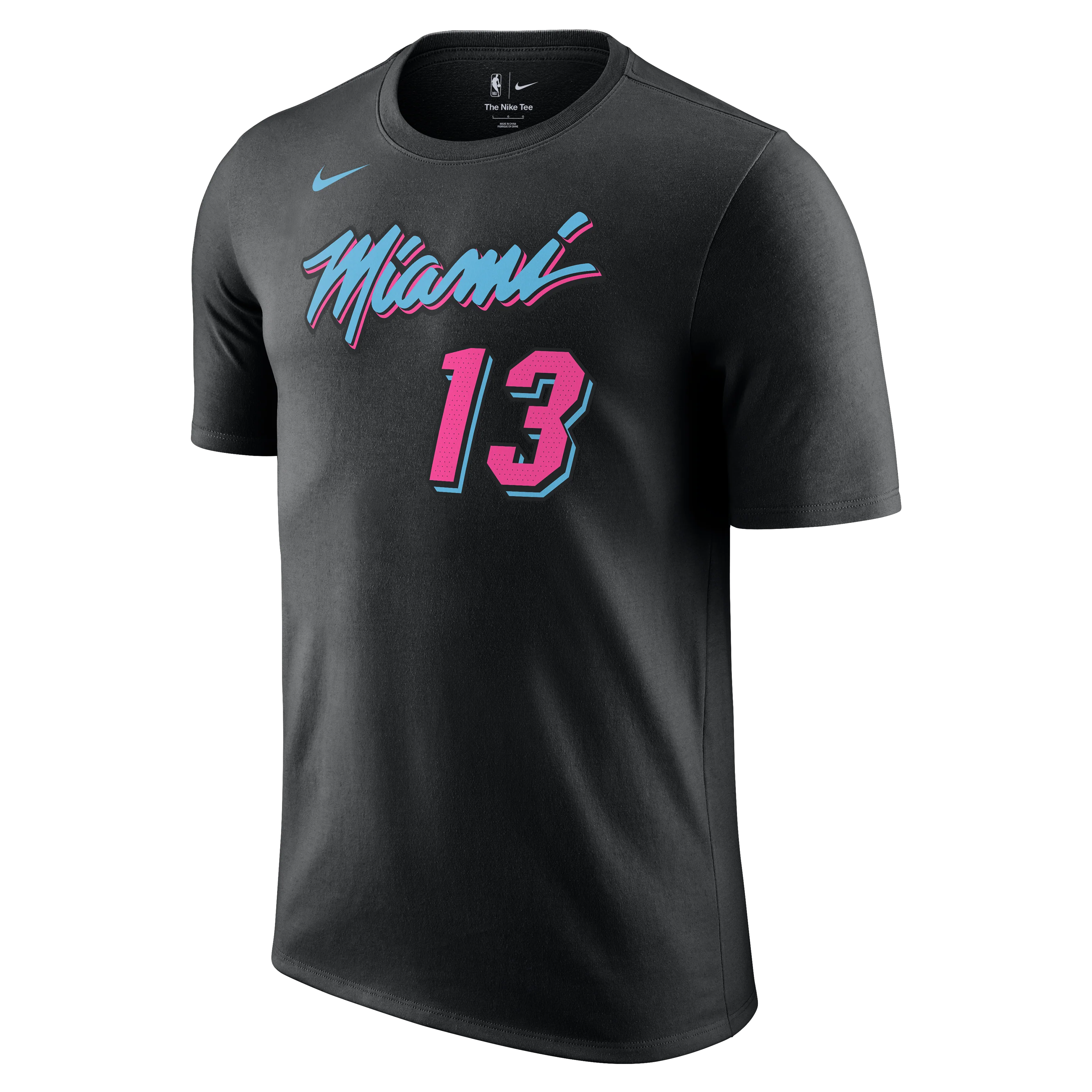 Bam Adebayo Nike Original Vice Nights Name & Number Tee - Image 5