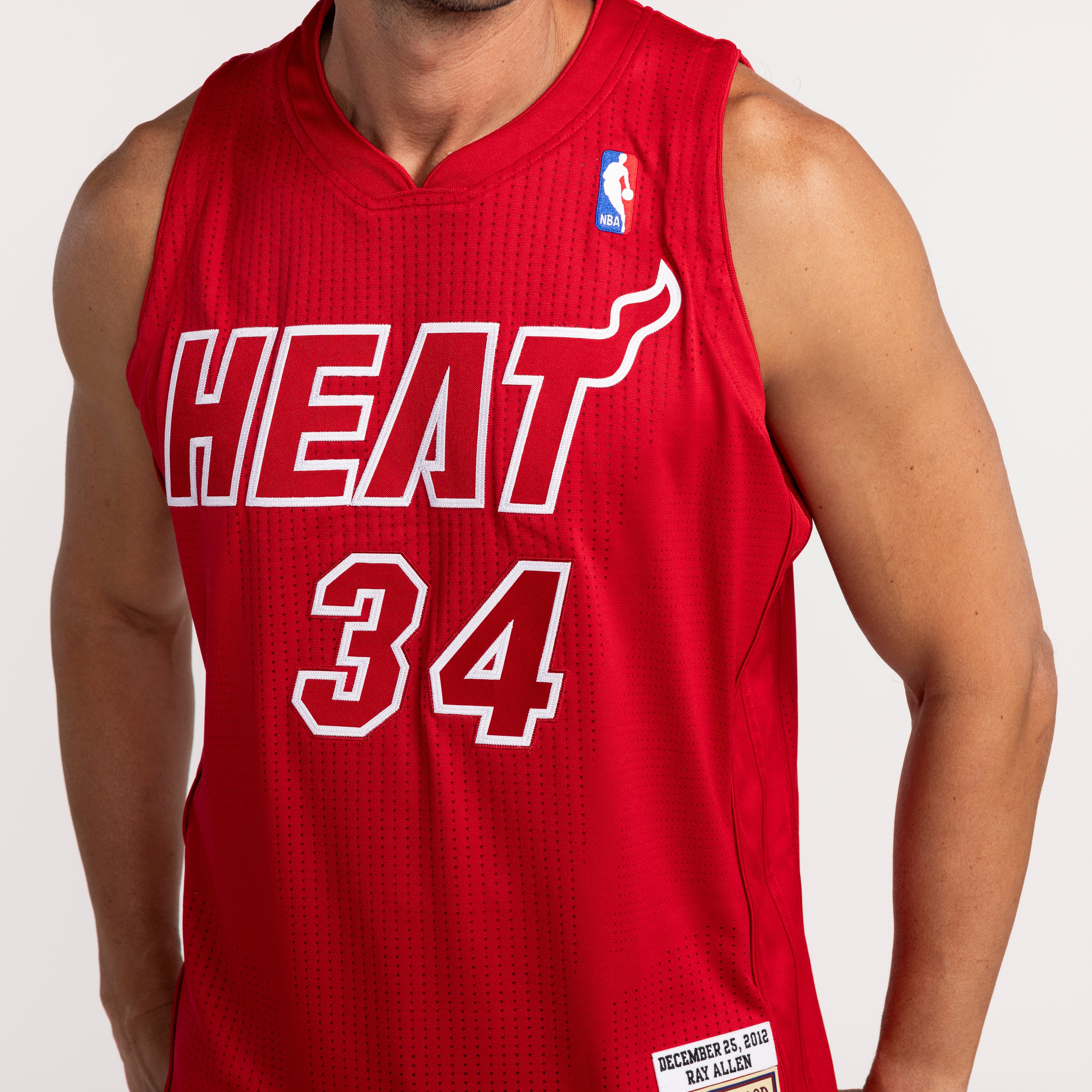 Ray Allen Mitchell and Ness 2012-13 Christmas Day Authentic Jersey - Image 3