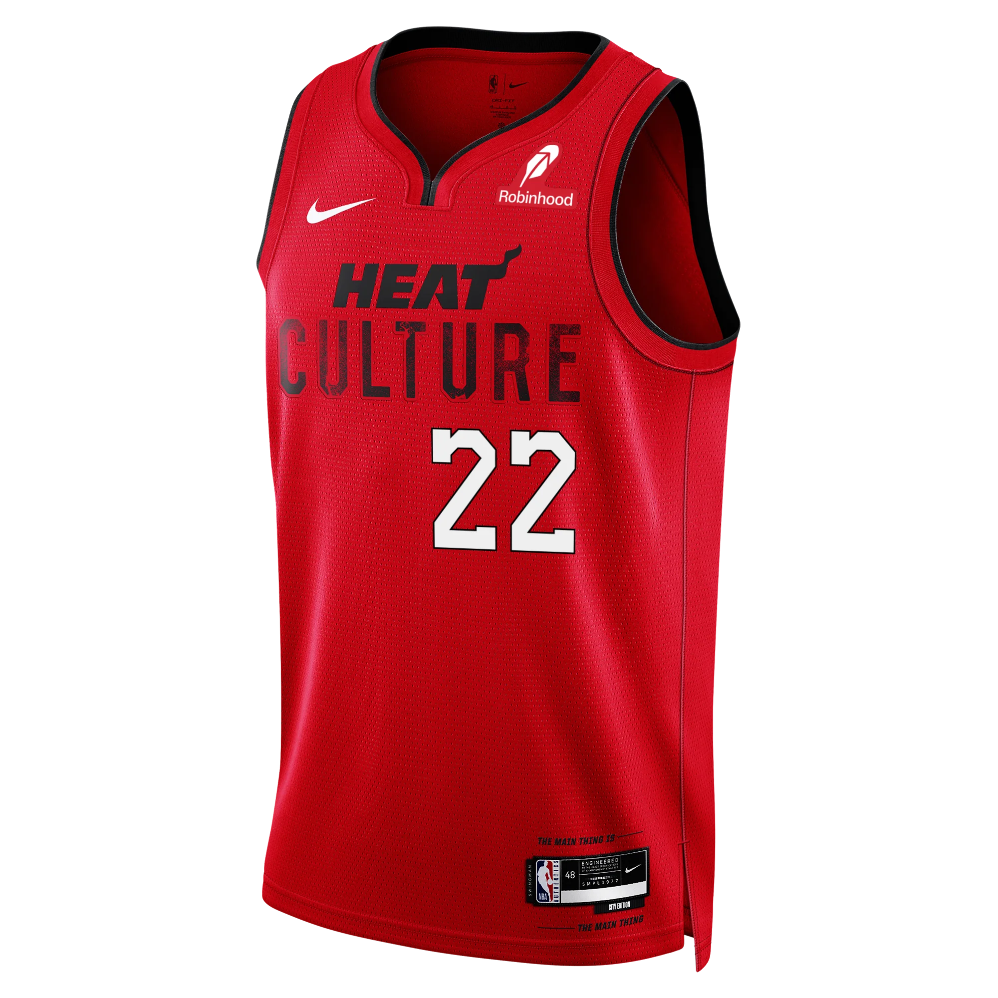 Andrew Wiggins Nike HEAT Culture: Blood Red Swingman Jersey