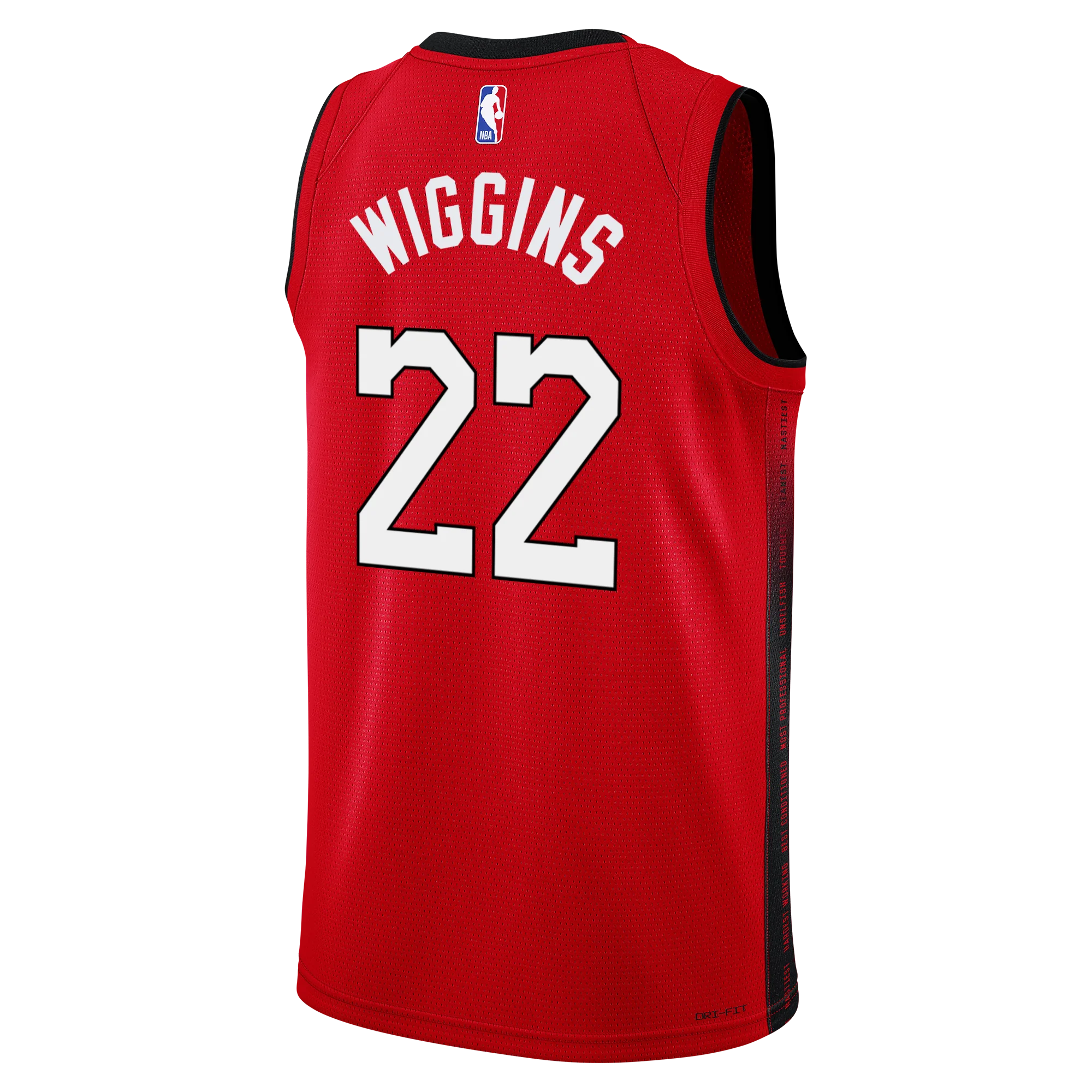 Andrew Wiggins Nike HEAT Culture: Blood Red Swingman Jersey - Image 2
