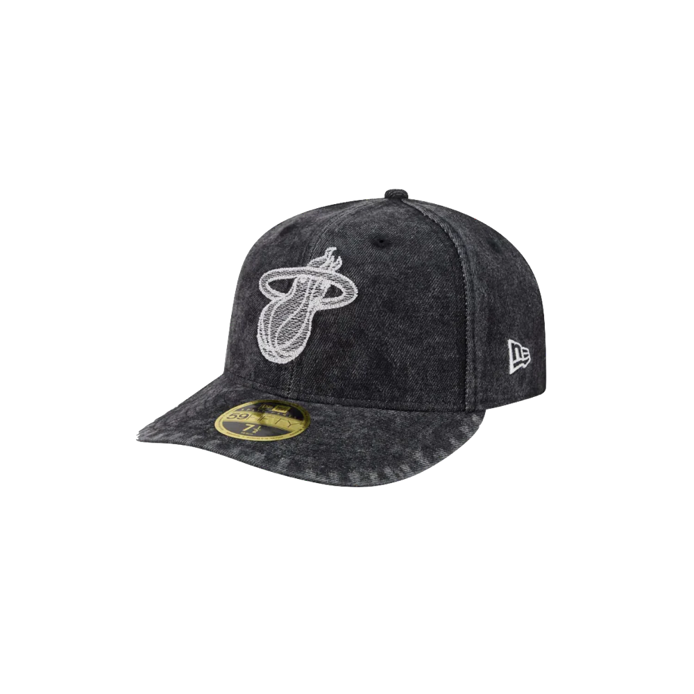 New Era Miami HEAT 5950 Logo Fitted Hat - Image 3