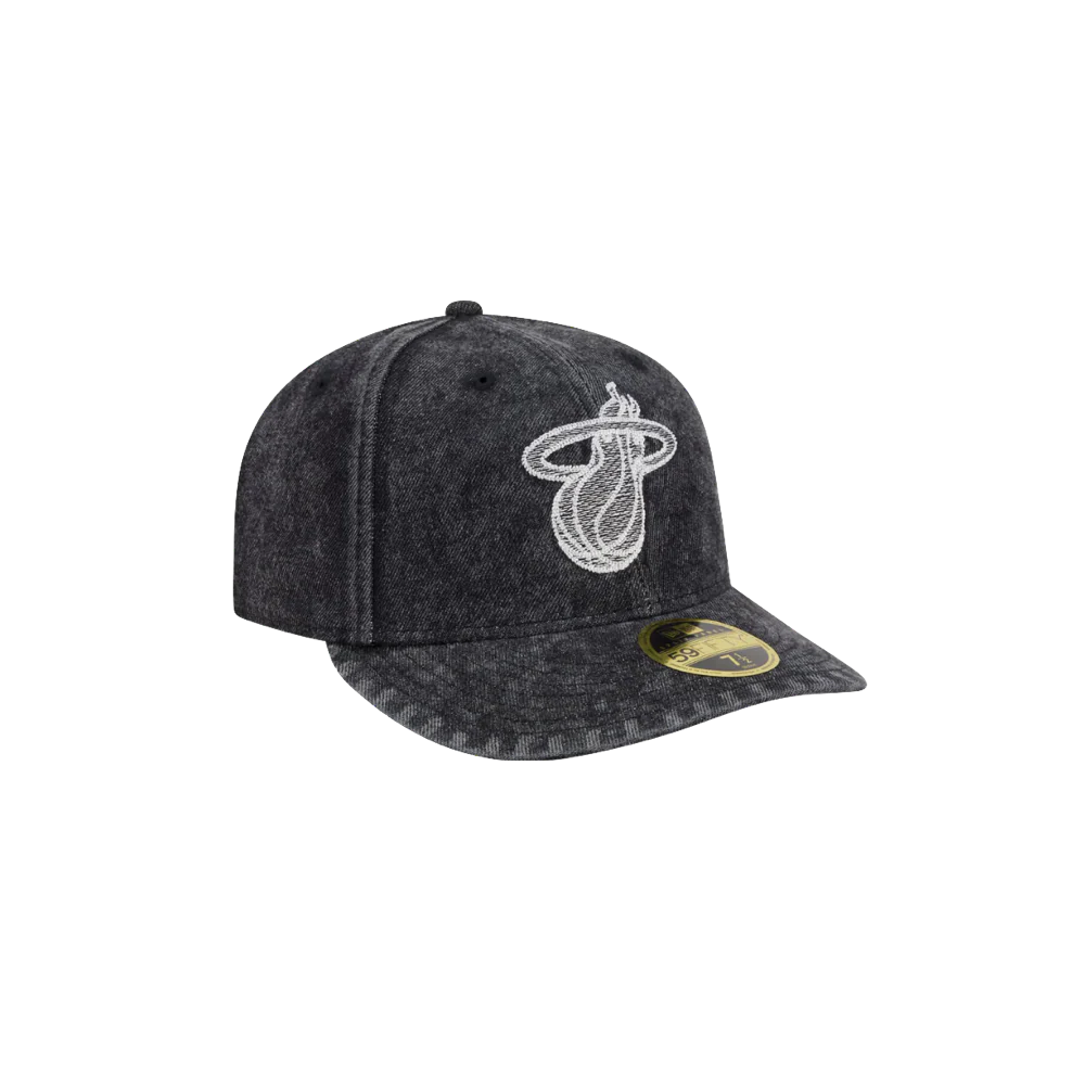 New Era Miami HEAT 5950 Logo Fitted Hat - Image 5