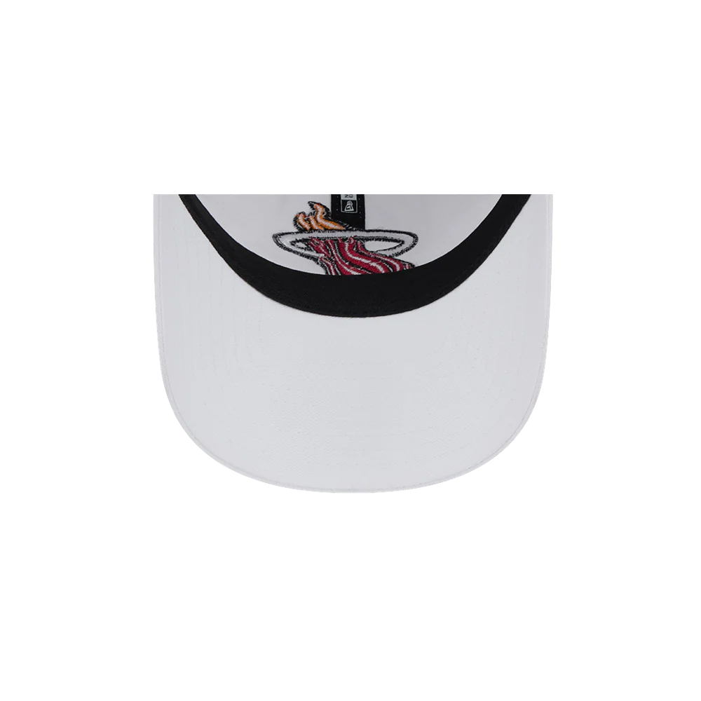 New Era Miami HEAT Logo Youth Dad Hat - Image 7