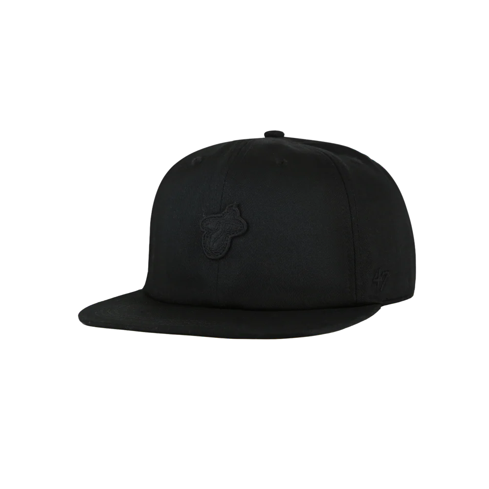 '47 Brand Miami HEAT Captain Black Snapback