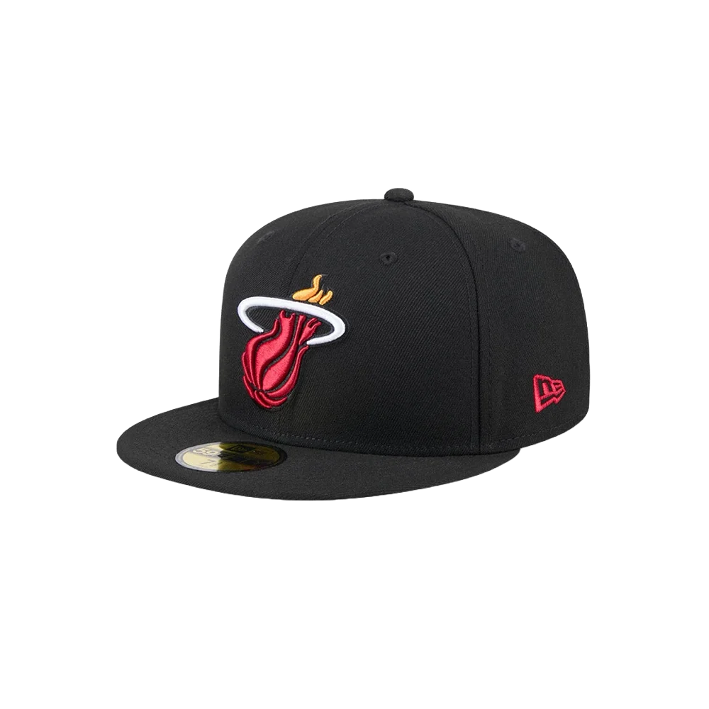New Era Miami HEAT Pennant Fitted Hat - Image 5