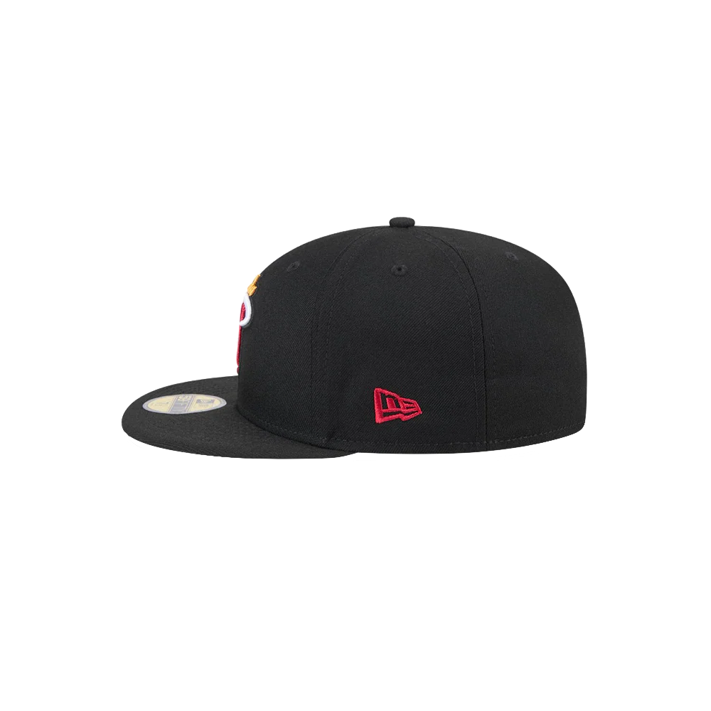New Era Miami HEAT Pennant Fitted Hat - Image 6
