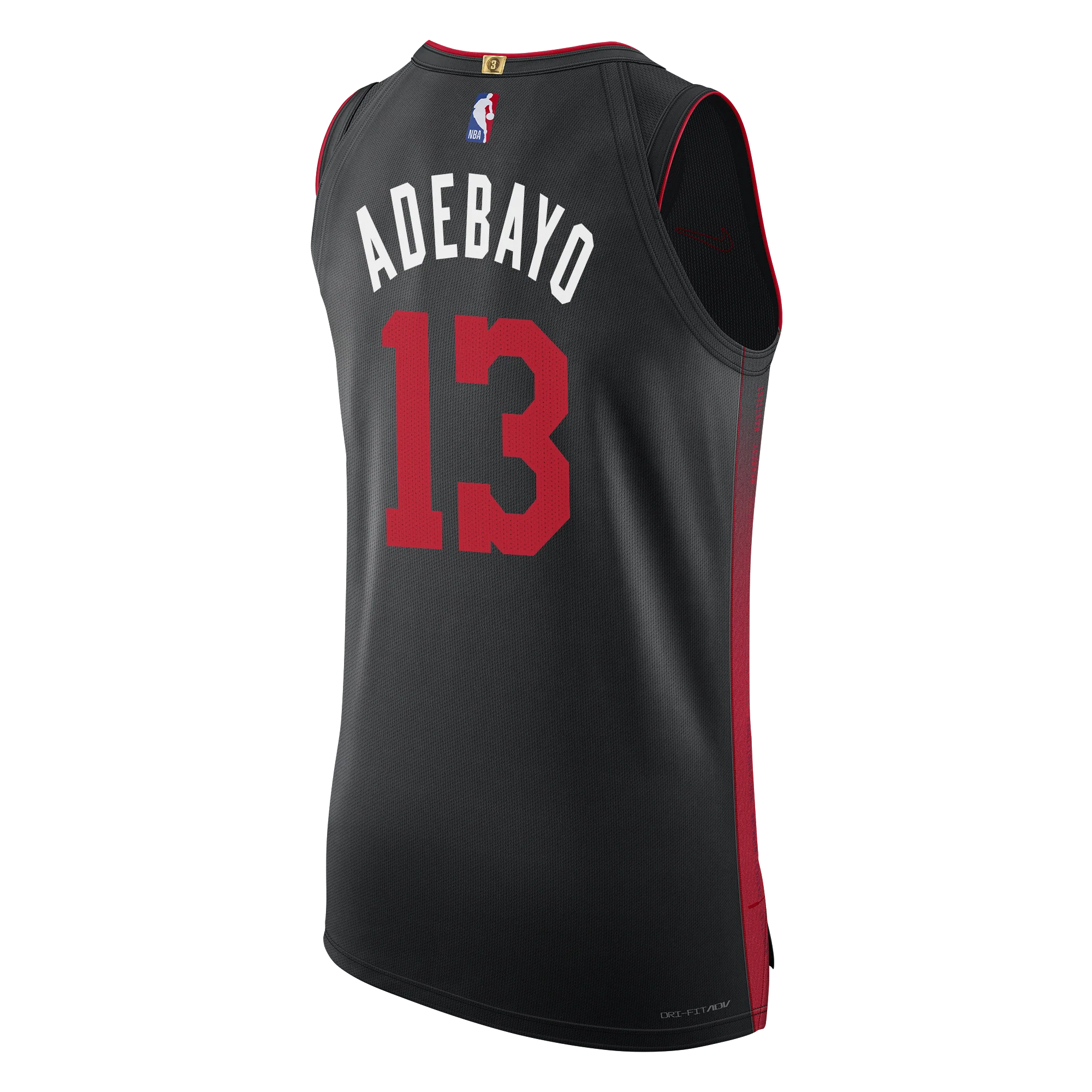 Bam Adebayo Nike HEAT Culture Authentic Jersey - Image 2