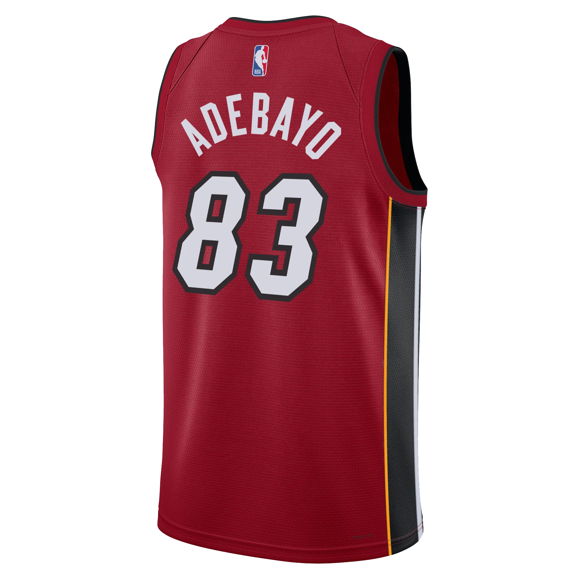 Bam Adebayo Nike Jordan Brand Miami HEAT Statement Red “83-Point Game” Swingman Jersey - Image 3
