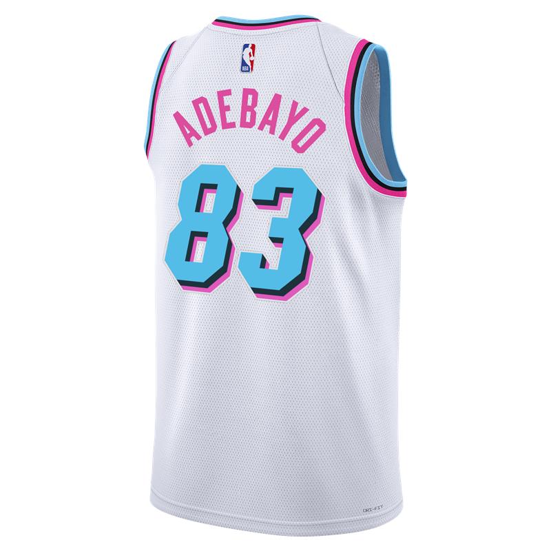 Bam Adebayo Nike Original Vice “83-Point Game” Swingman Jersey - Image 3