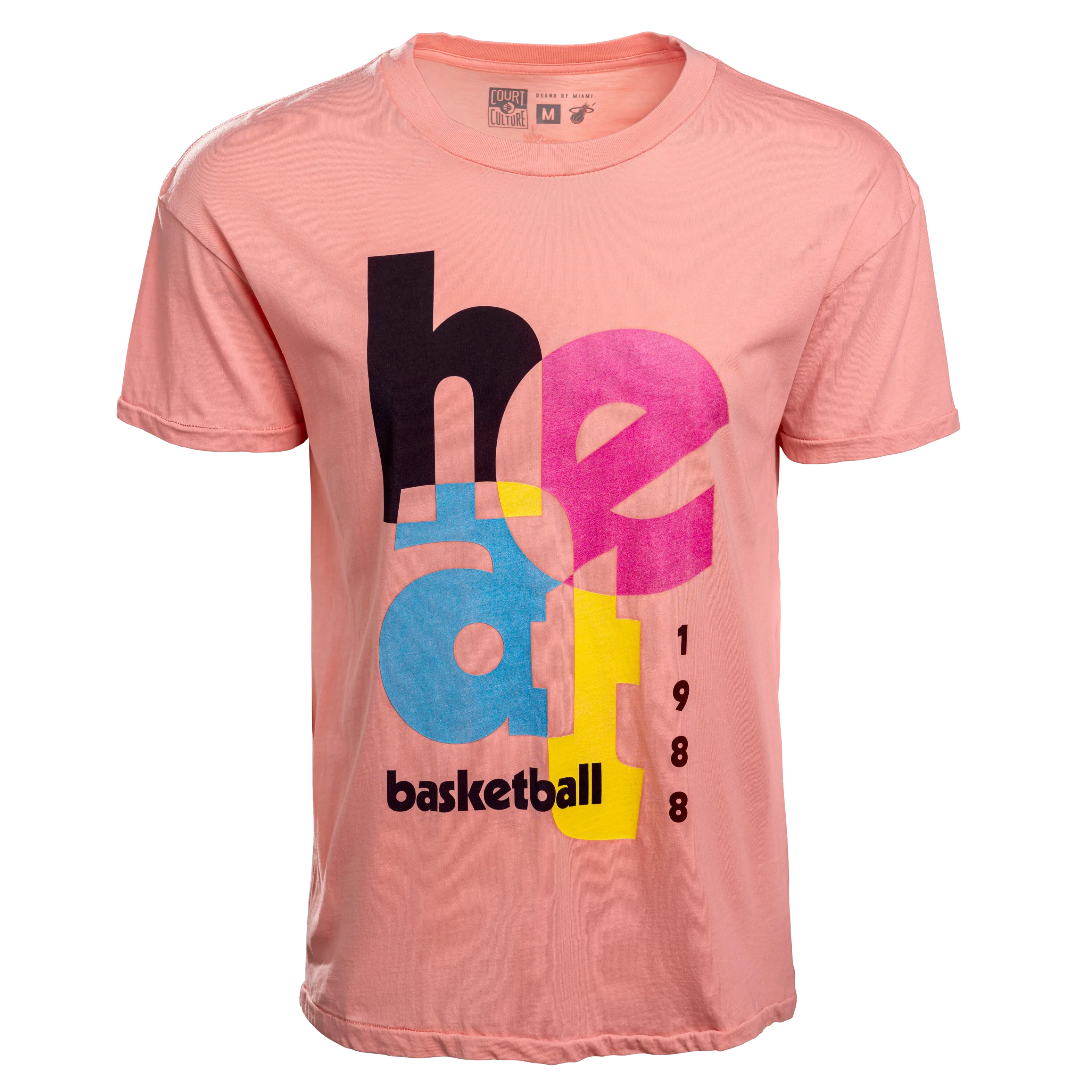 Court Culture Original Vice "HEAT Basketball" Tee - Image 5