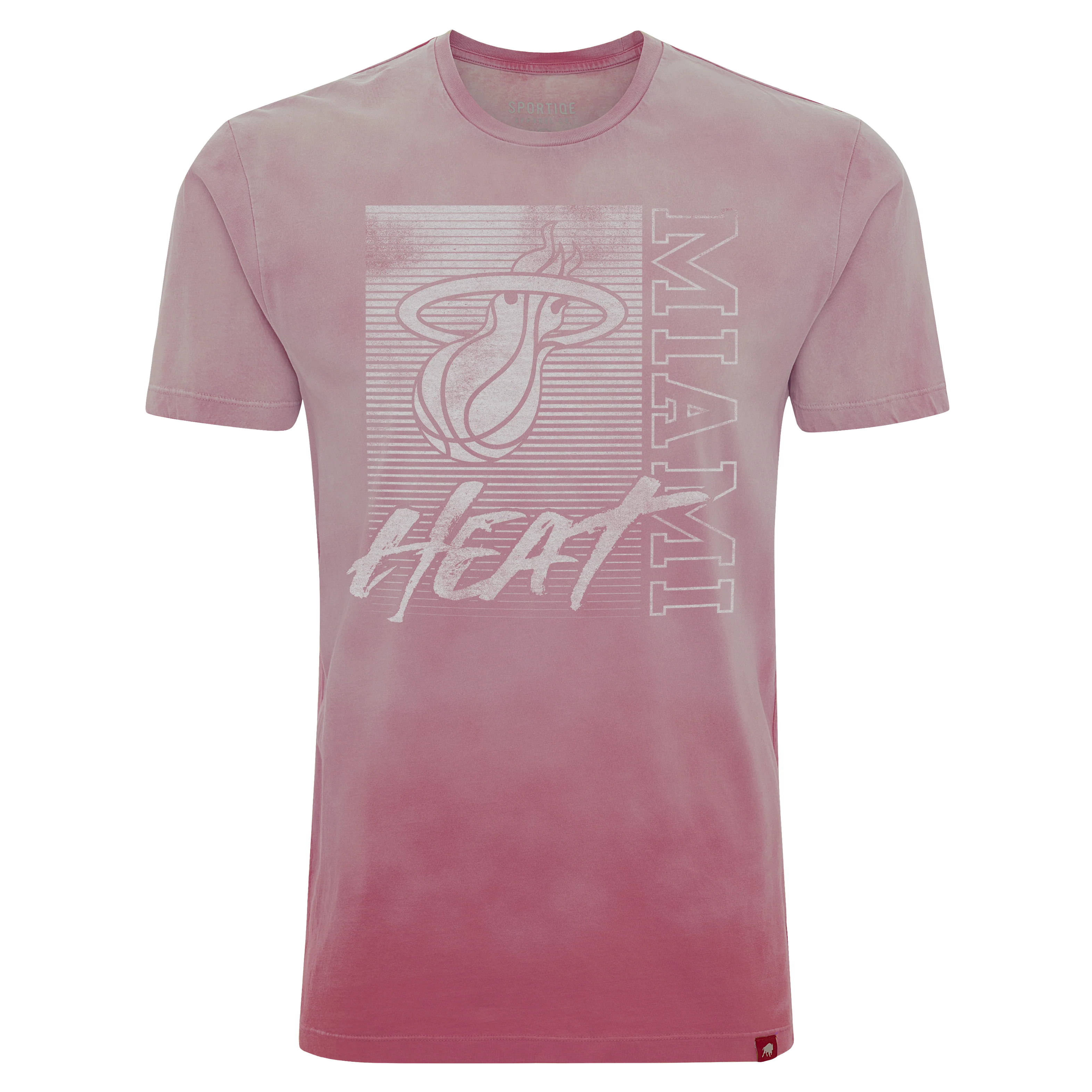 Sportiqe Miami HEAT Sun-Dipped Bingham Tee
