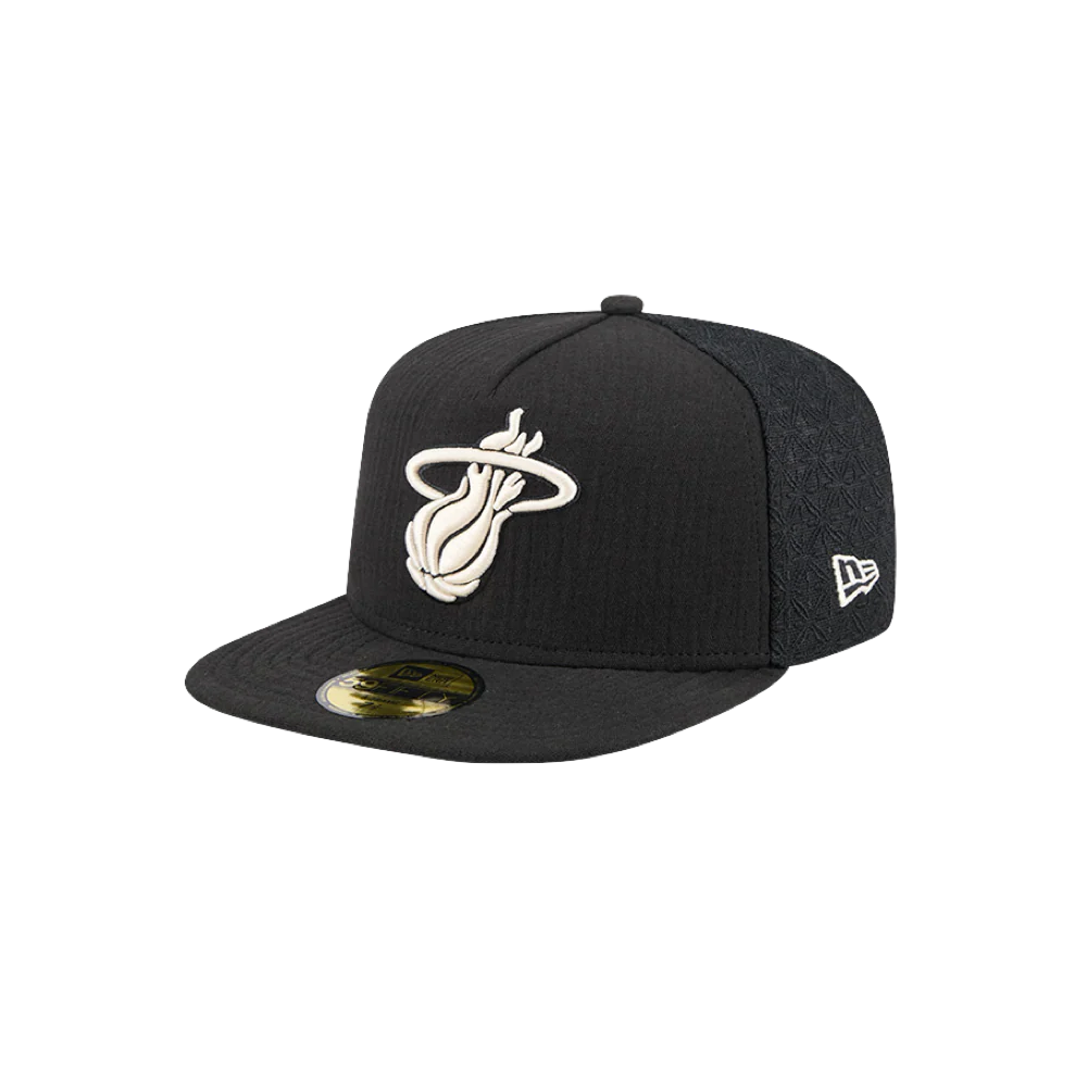 New Era Miami HEAT Logo Fitted Hat - Image 3