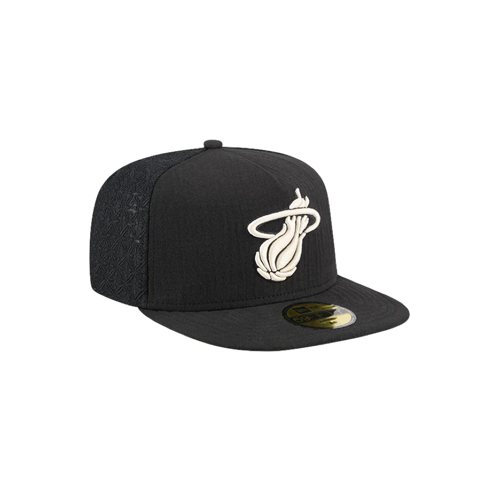New Era Miami HEAT Logo Fitted Hat - Image 5