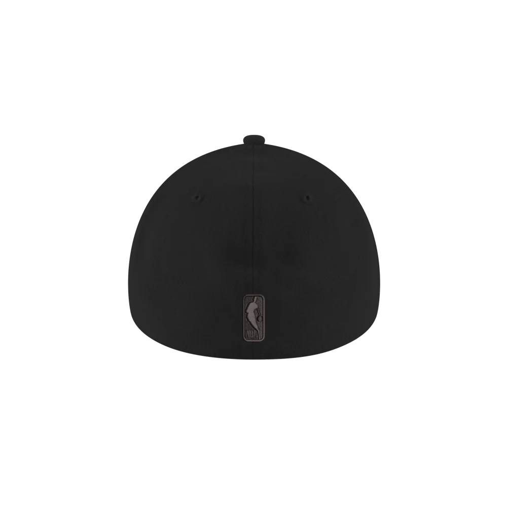 New Era Miami HEAT Black Logo Flex Fit Hat - Image 2